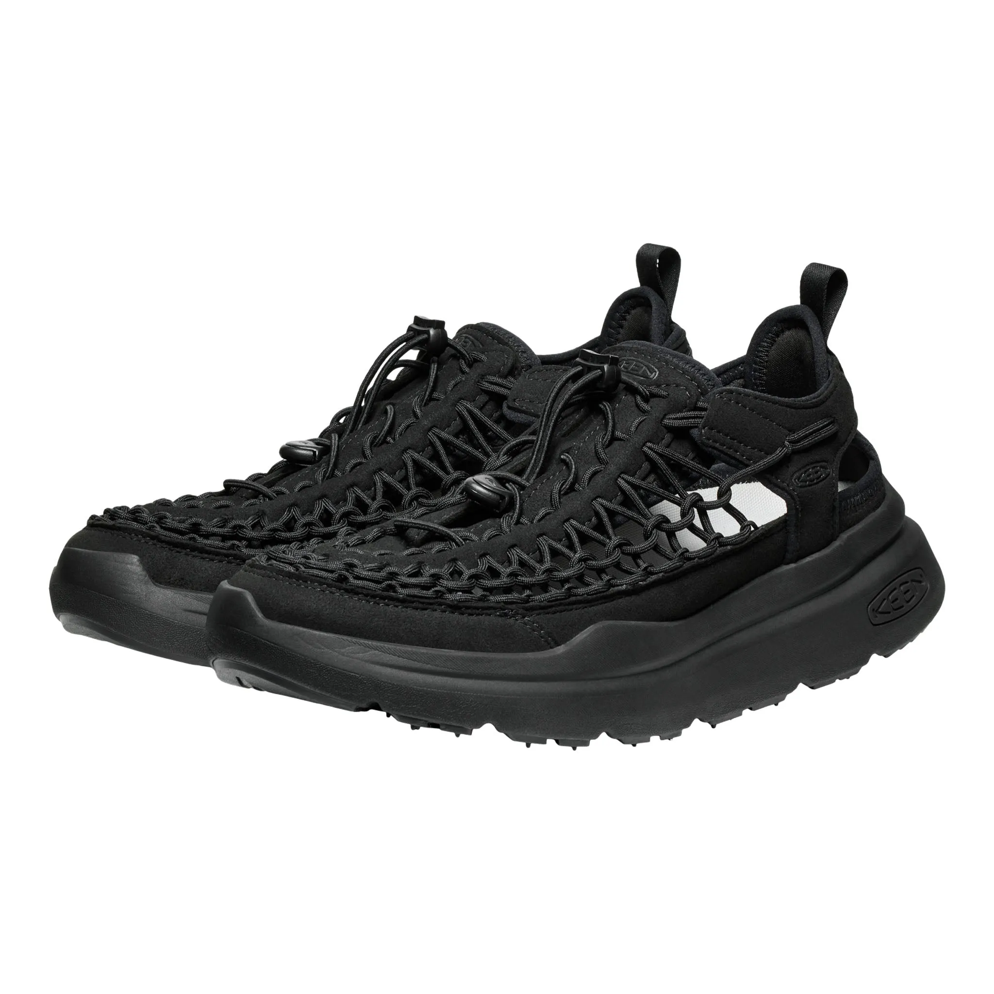 Comfy Vacation Sandals Practical Walking Shoes Men's UNEEK WK Sneaker Black/Black
