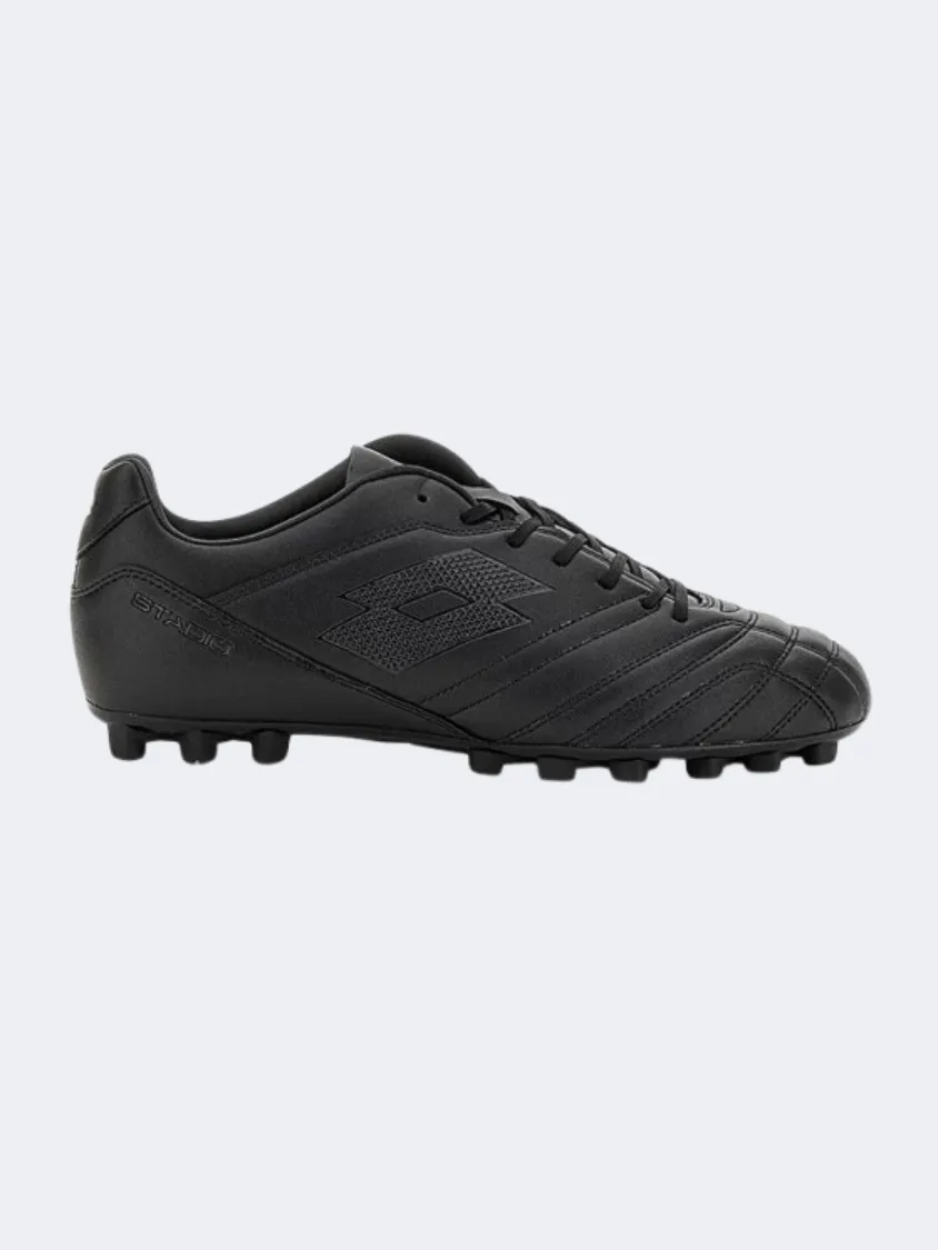 Lotto Stadio 705 Agm Men Football Shoes Black Power Support
