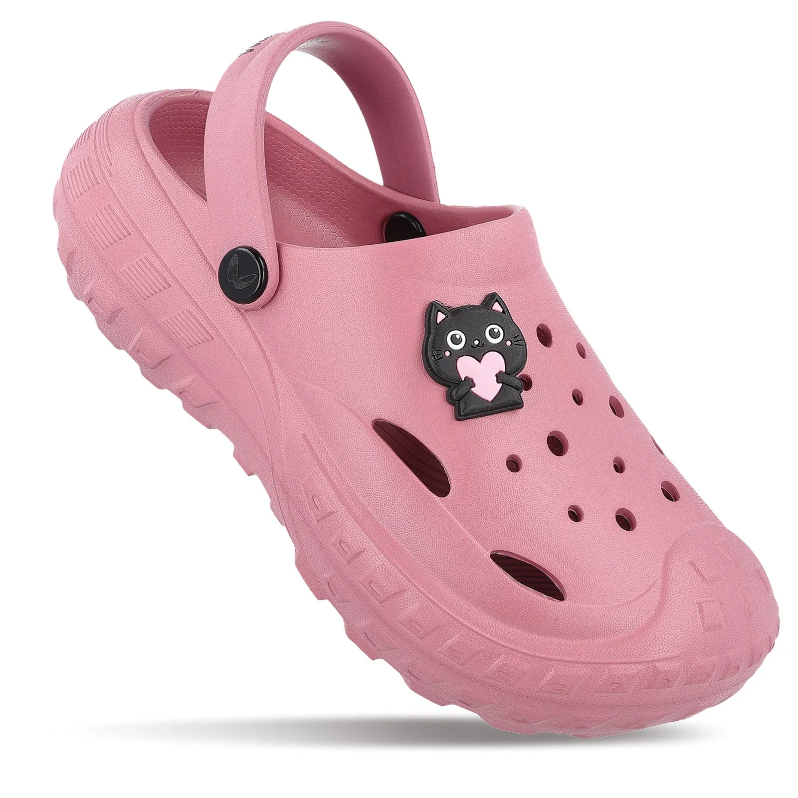 perforated Women's Clogs  - WC8931 Pink
