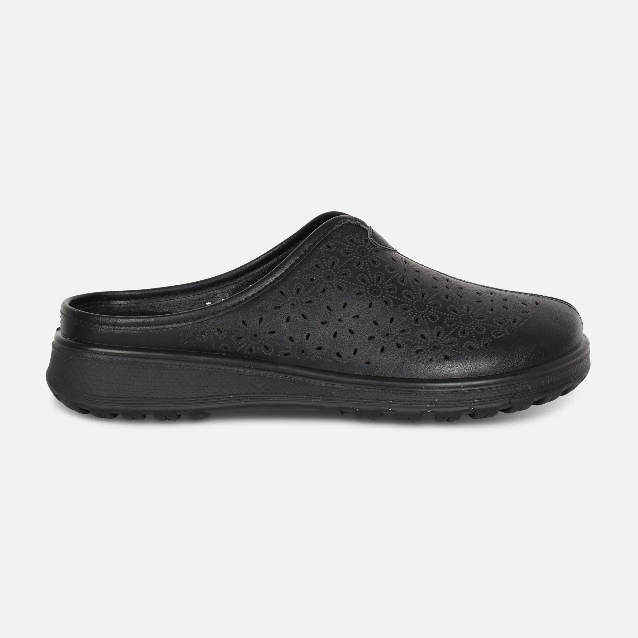 LADIES CASUAL SLIP-ON MULES Shock Absorbing Technology Sleek And Comfy