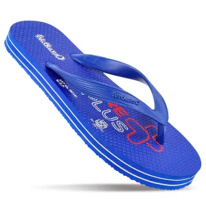 Men's Care Plus Slippers  - HG151 Royal Blue Comfort Fit Slip
