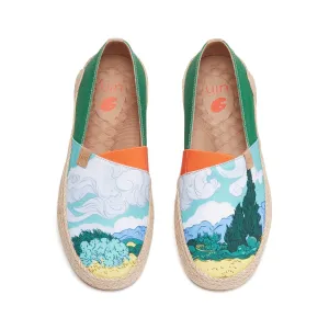 Comfort Walk Throw Hike Van Gogh Wheatfield with Cypresses Marbella I Men
