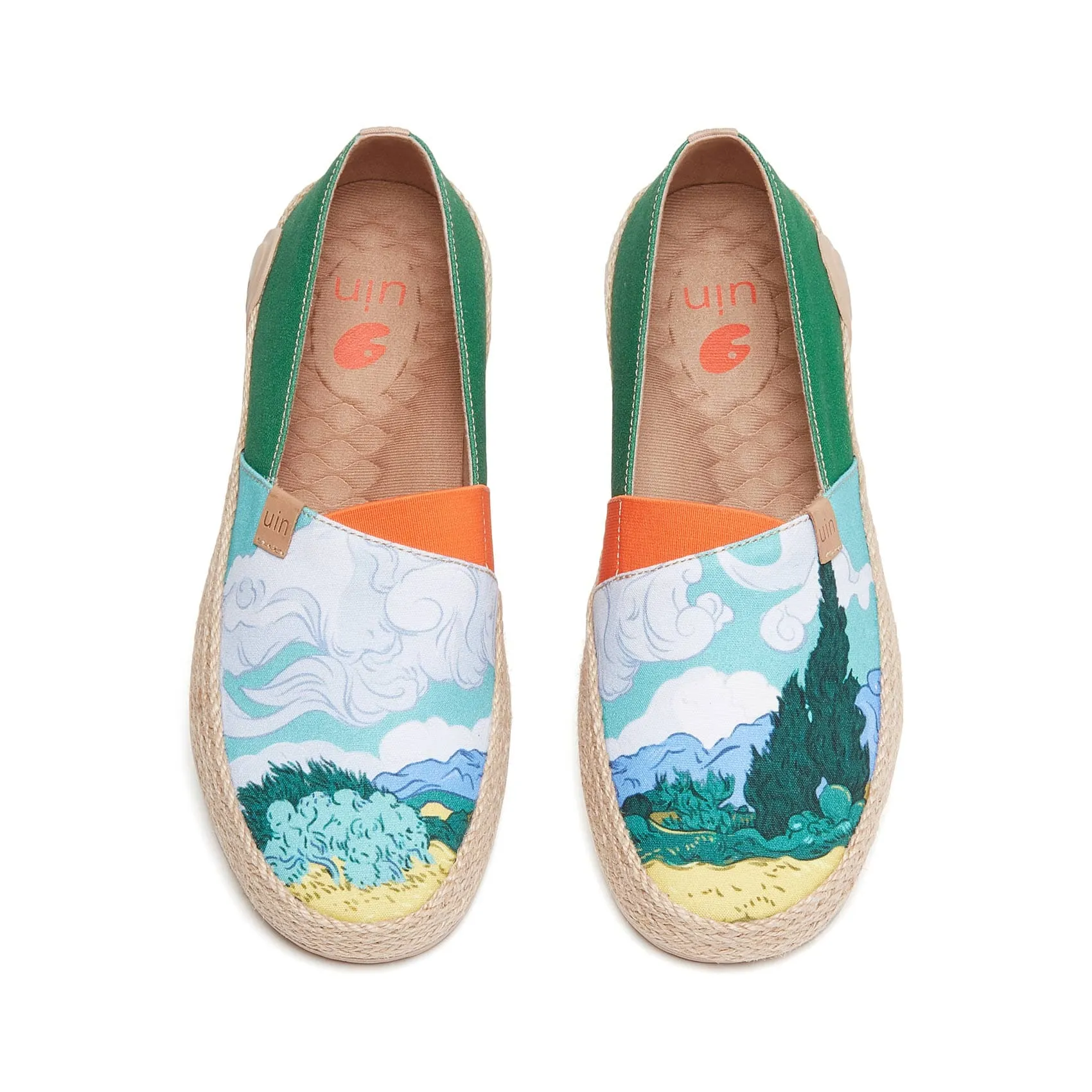 Comfort Walk Throw Hike Van Gogh Wheatfield with Cypresses Marbella I Men