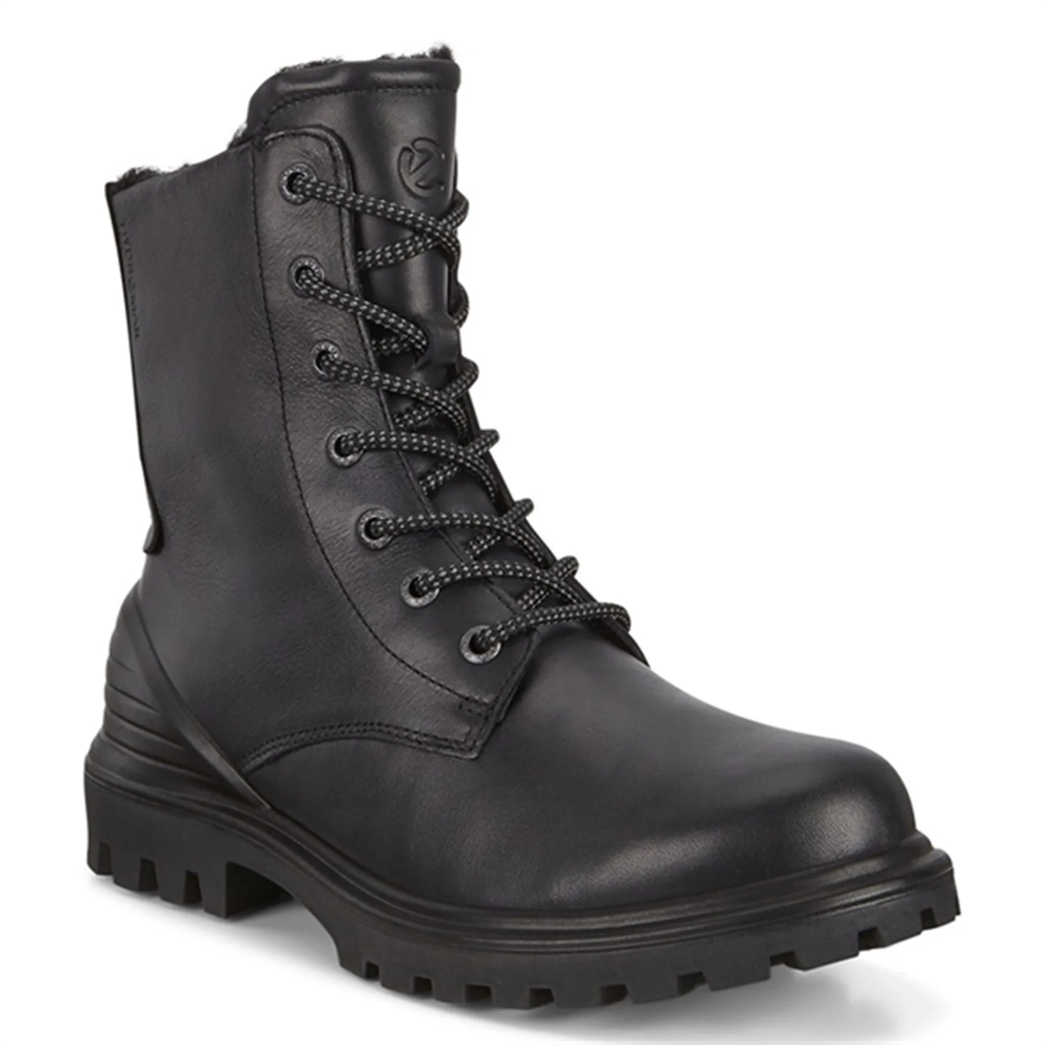 Ecco Tredtray K Mid-Cut Boot Black Winter Trek