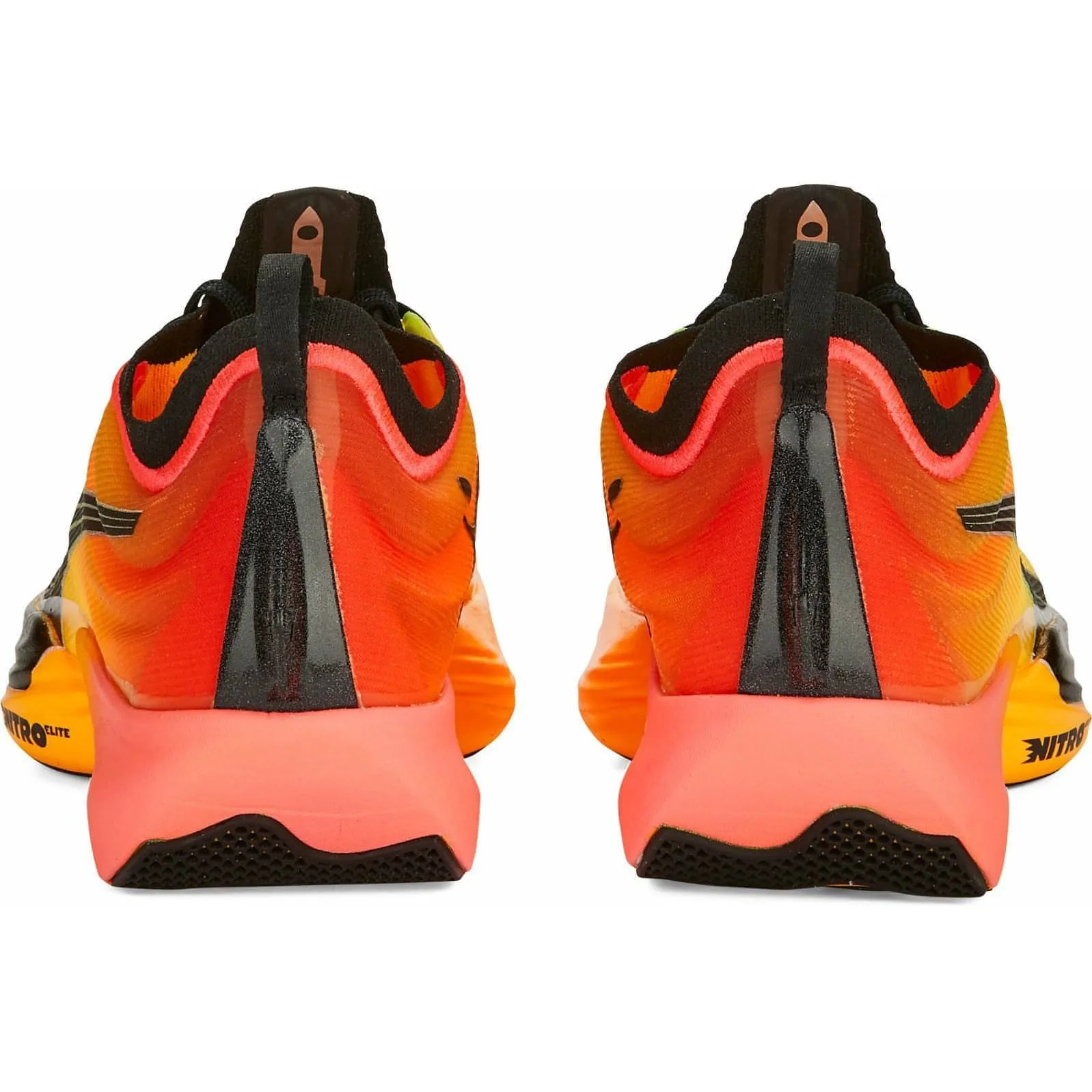 On Trend Bounce Edge Puma Fast-R Nitro Elite Fireglow Mens Running Shoes - Yellow