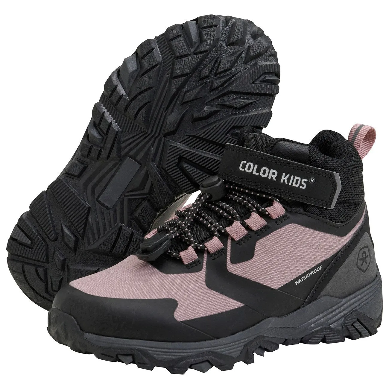 Snow Trekking Gear Snow Winter Hiking Trail Color Kids Antler Jr. Boots