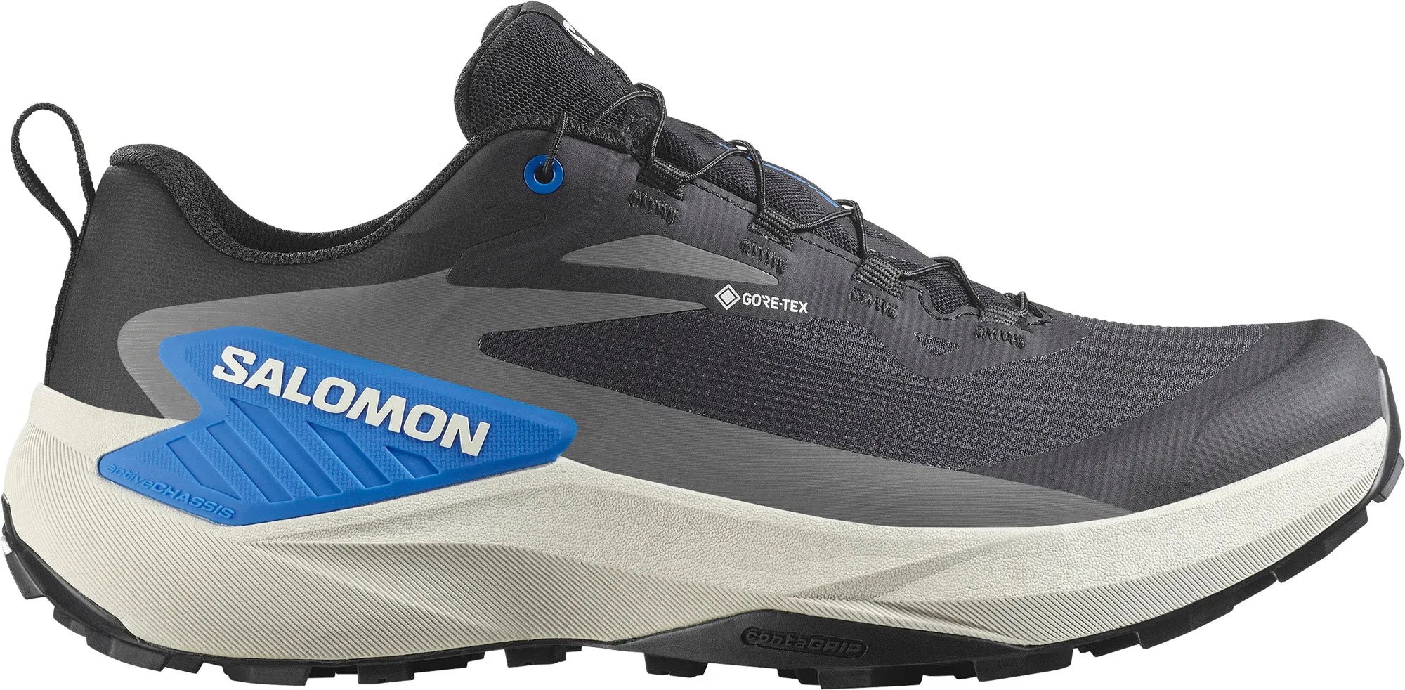 Salomon Genesis GORE-TEX Mens Trail Running Shoes - Black Quality