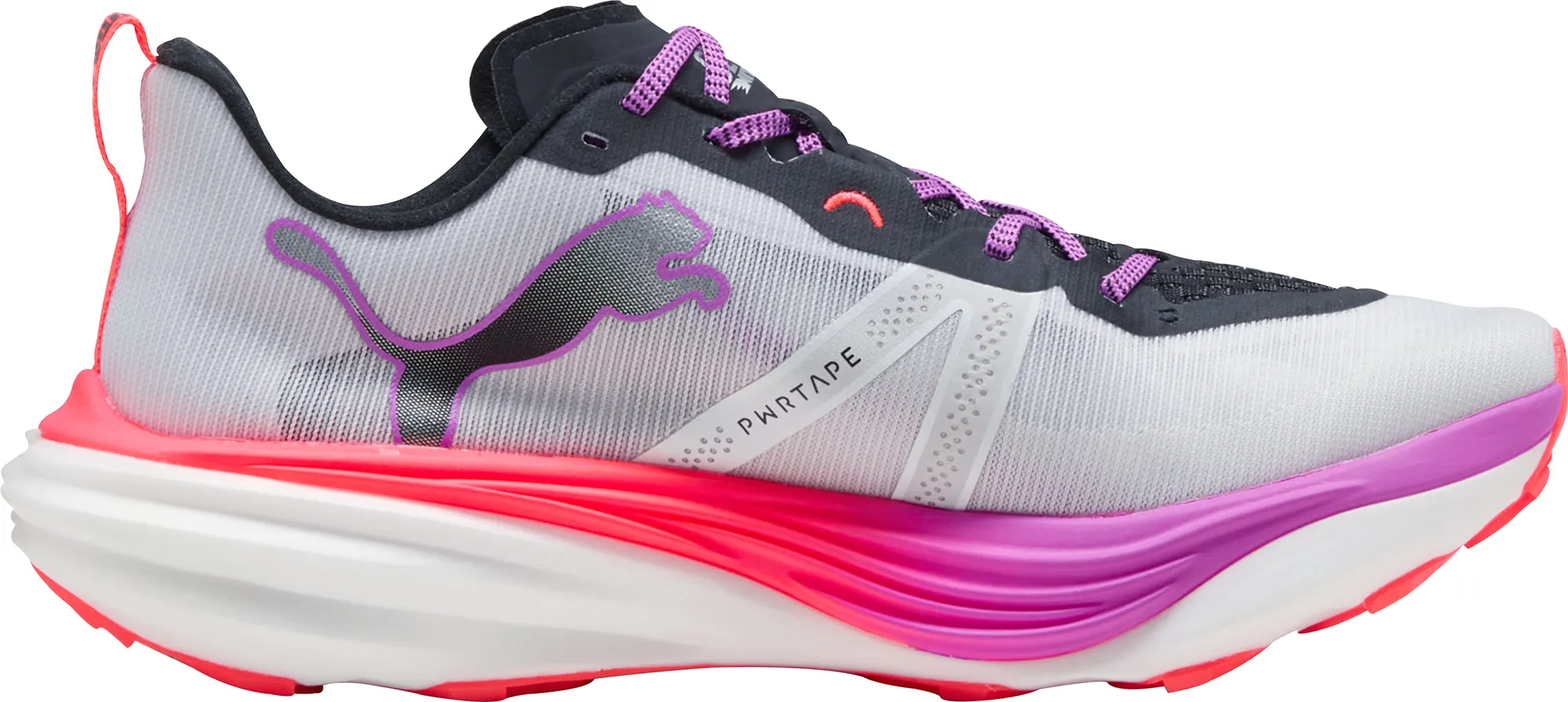 Trail Ease Match All Puma Deviate Nitro Elite Mens Trail Running Shoes - White