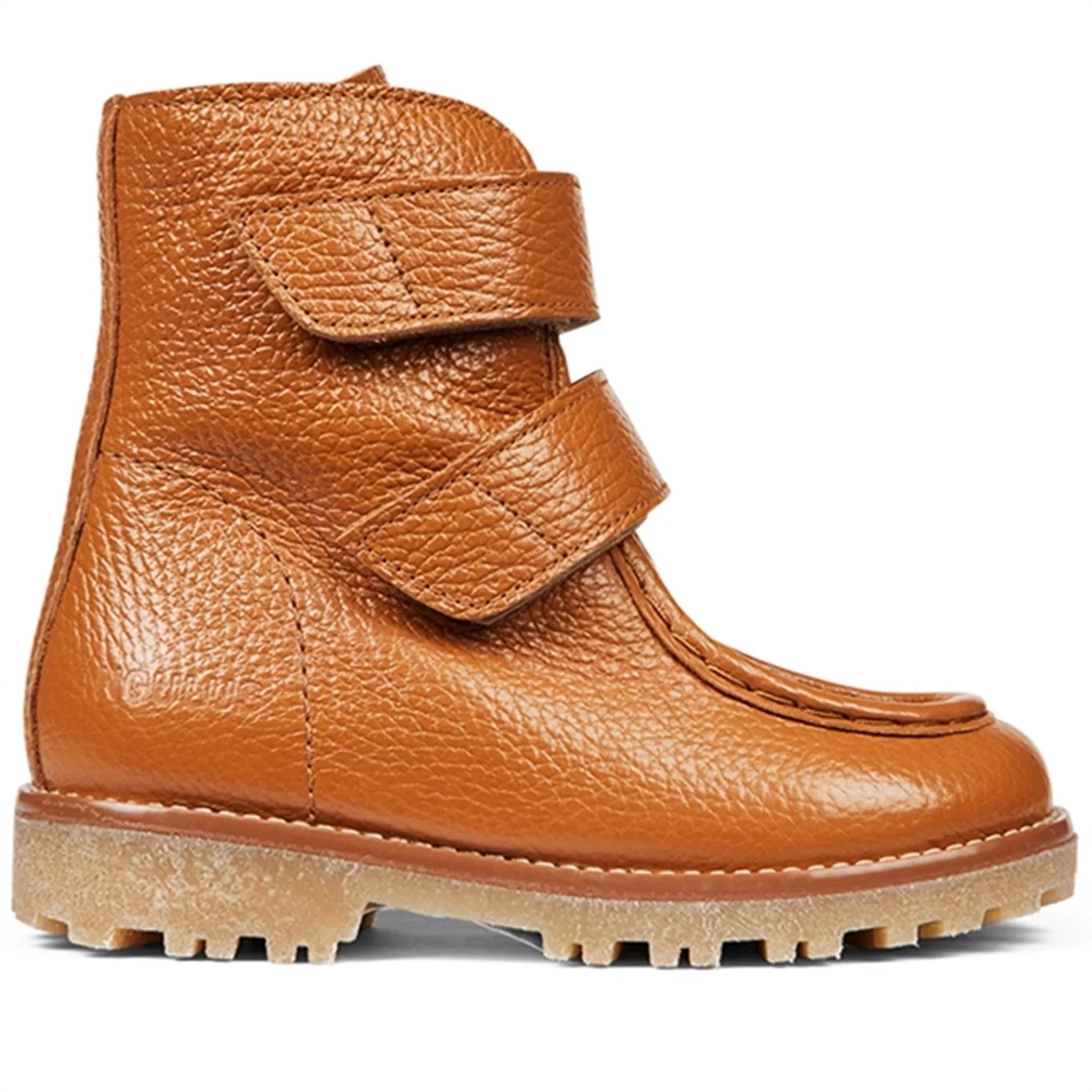 Ice Walks Strong Angulus Mid-Cut Sneaker With Velcro Caramel