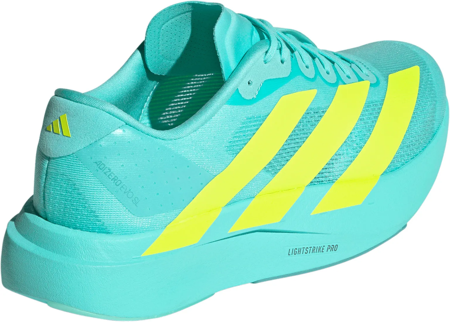 adidas Adizero EVO SL Mens Running Shoes - Green School Style