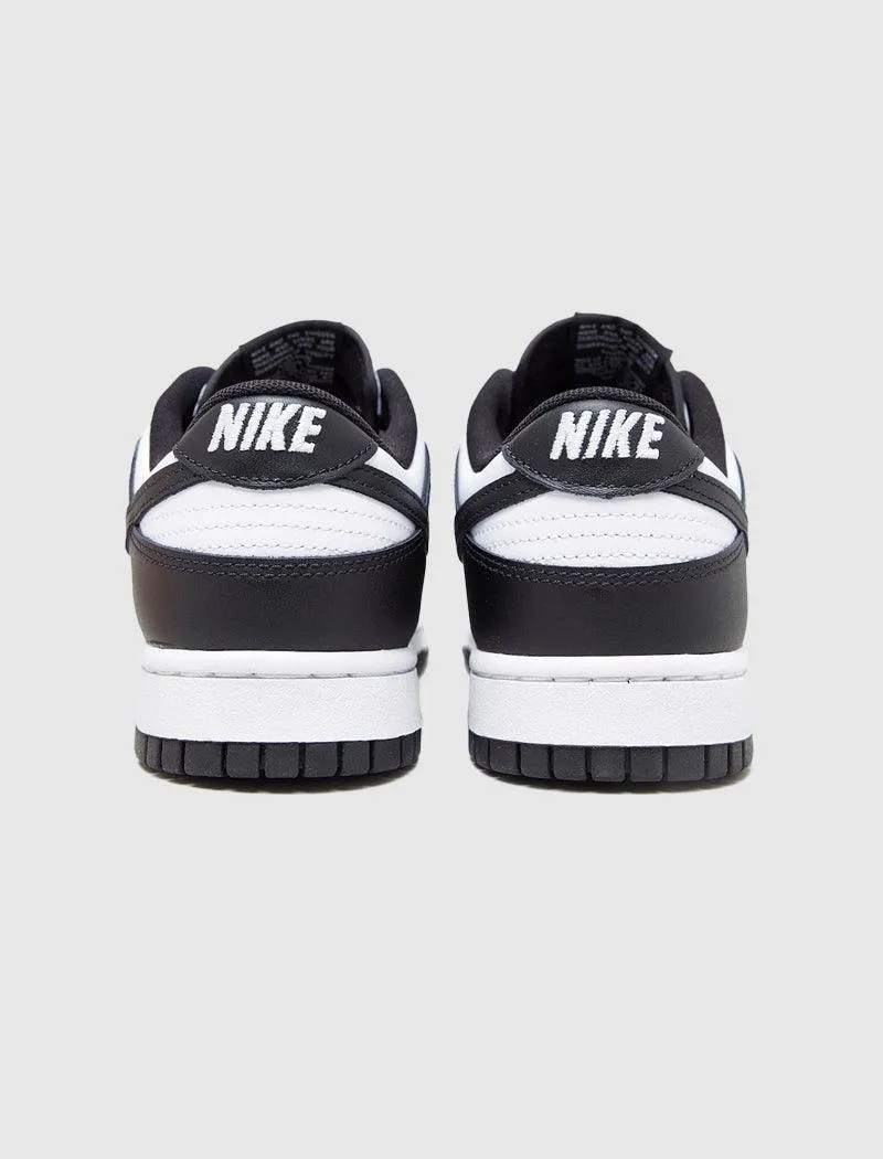 PANDA DUNK LOW "WHITE/BLACK" Non Slip Standing Workers Play Mode