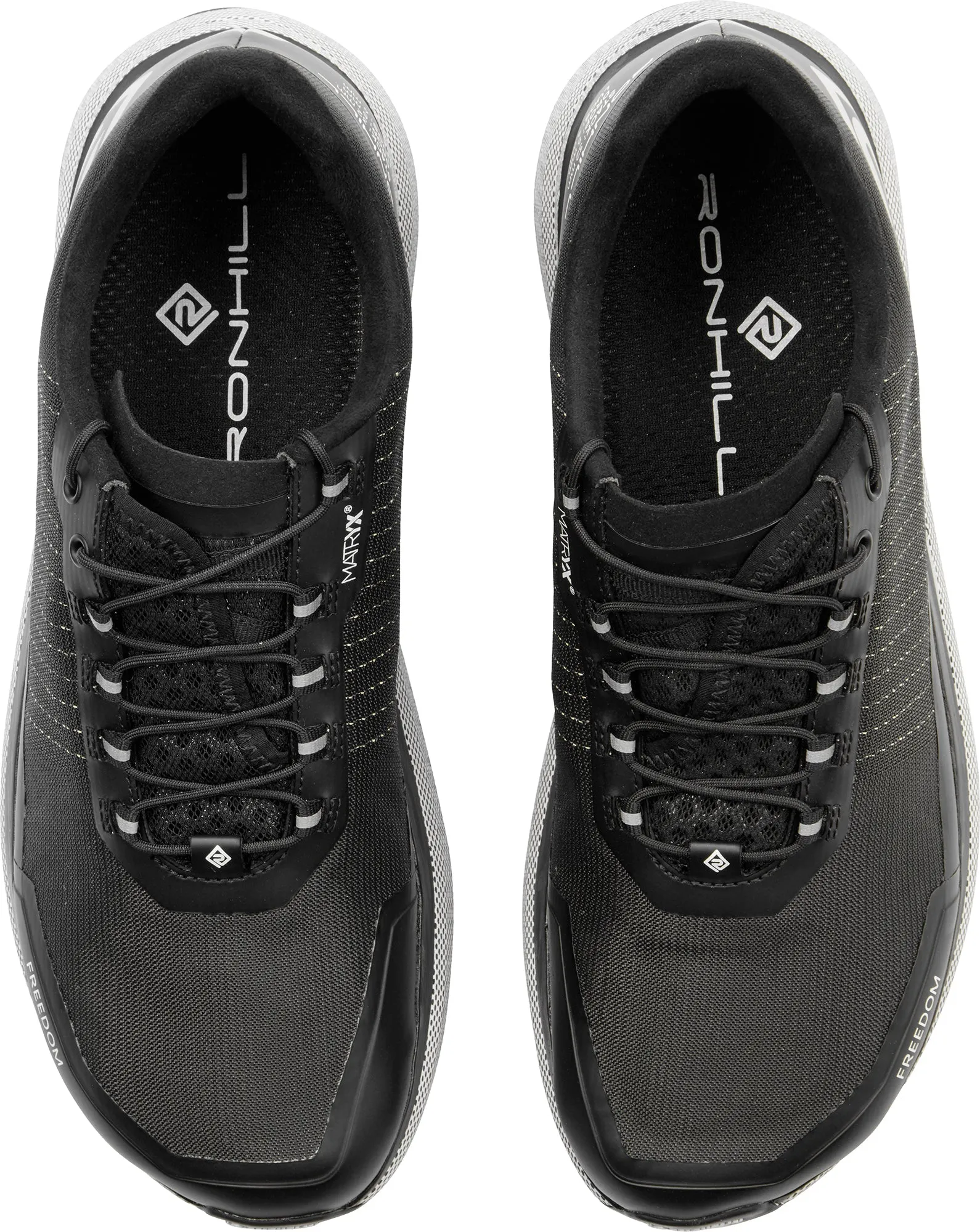 Clean Step Ronhill Freedom Mens Trail Running Shoes - Black