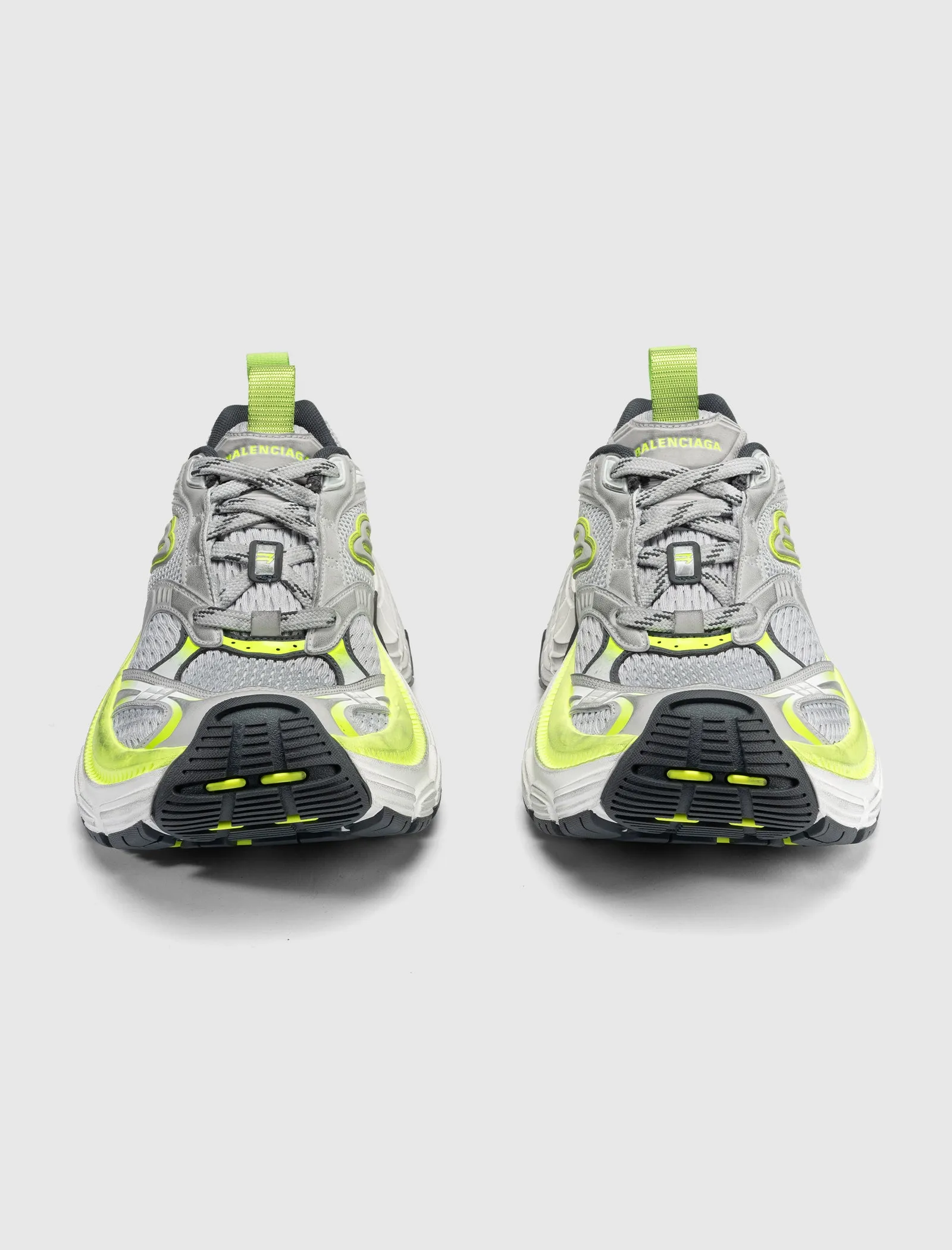 6XL SNEAKER "GREY/WHITE/GREEN/VOLT" Formal Mode