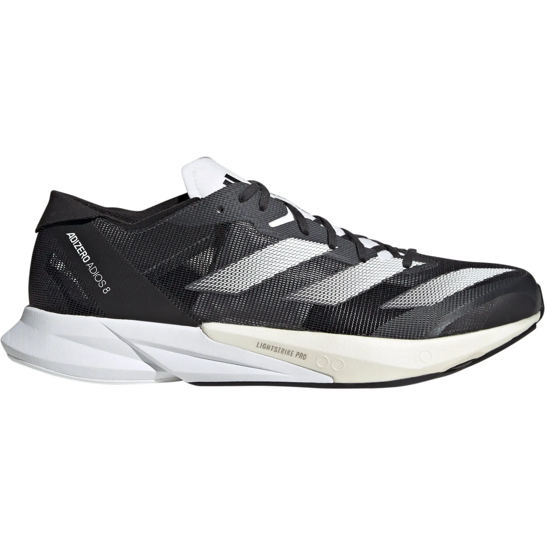 adidas Adizero Adios 8 Mens Running Shoes - Black Urban Walk