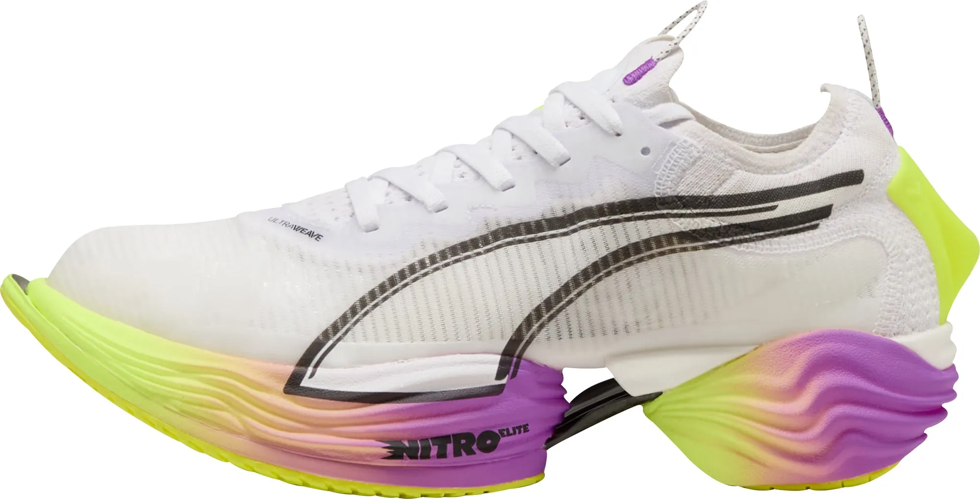 Air Dry Freeze Proof Puma Fast-R Nitro Elite 2 Mens Running Shoes - White