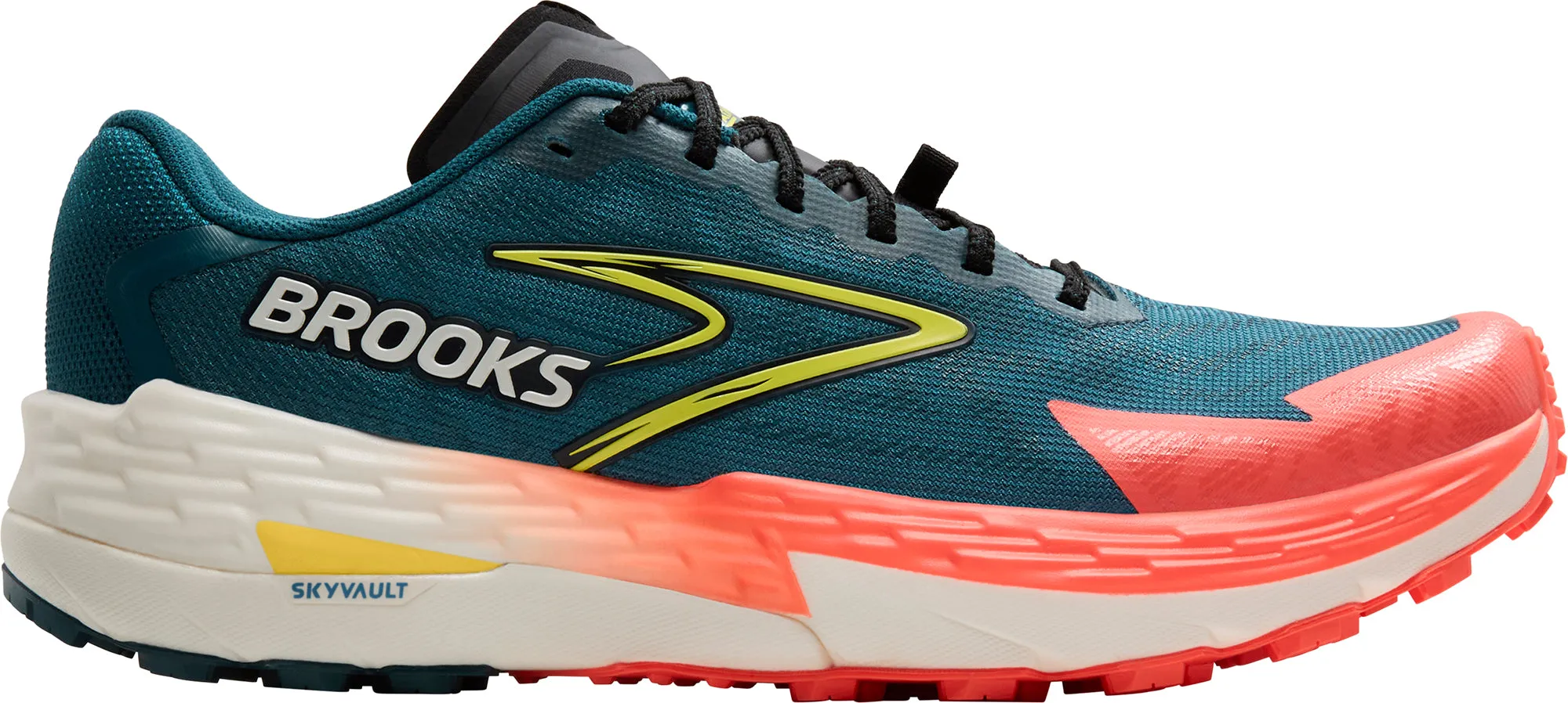 Brooks Catamount 4 Mens Trail Running Shoes - Blue Adjustable