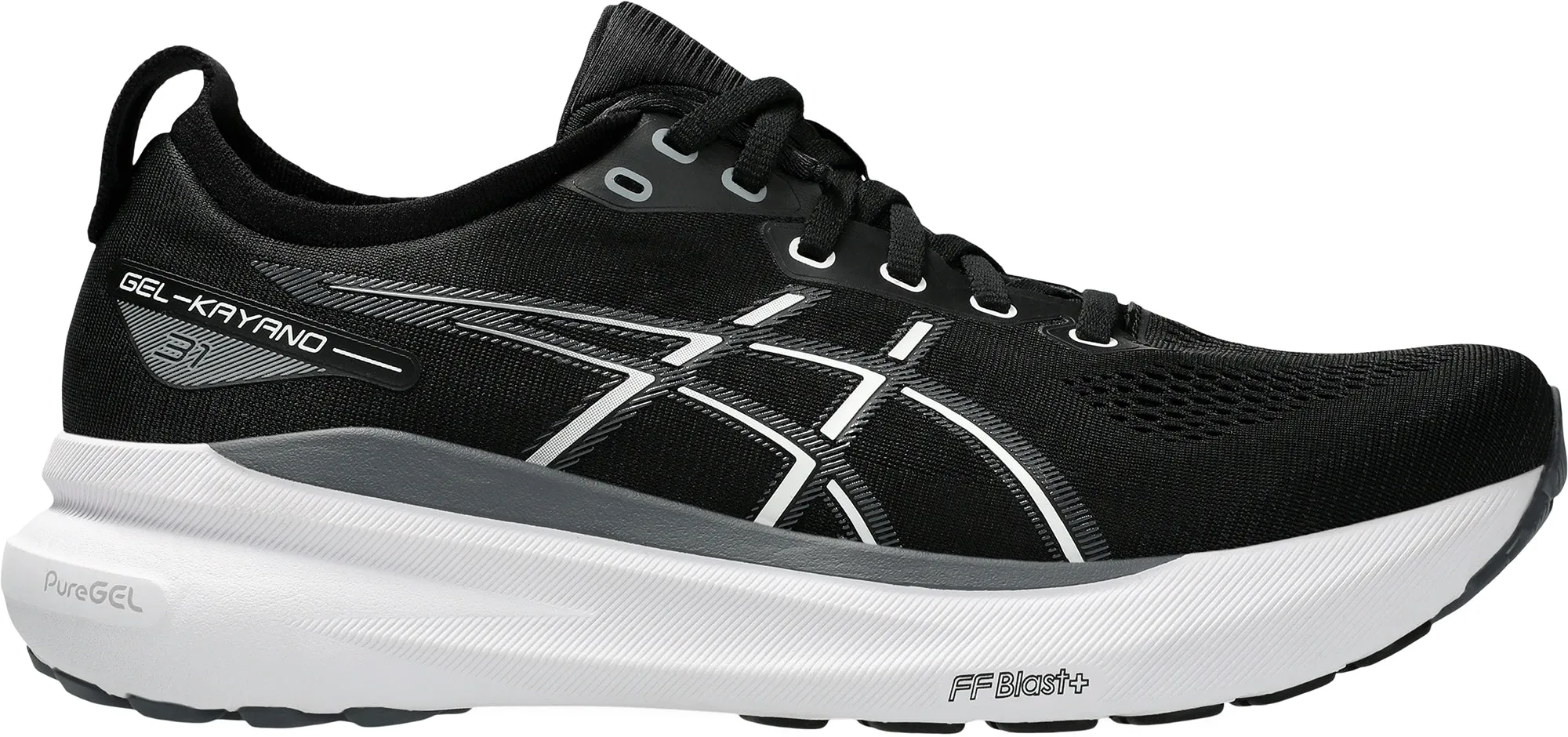 Asics Gel Kayano 31 Mens Running Shoes - Black Game Edge