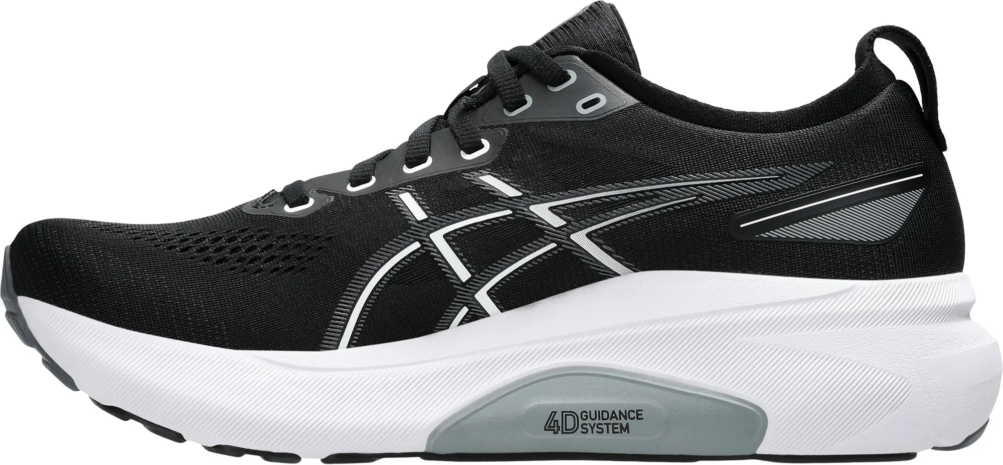 Asics Gel Kayano 31 Mens Running Shoes - Black Reinforced toe Vital Step