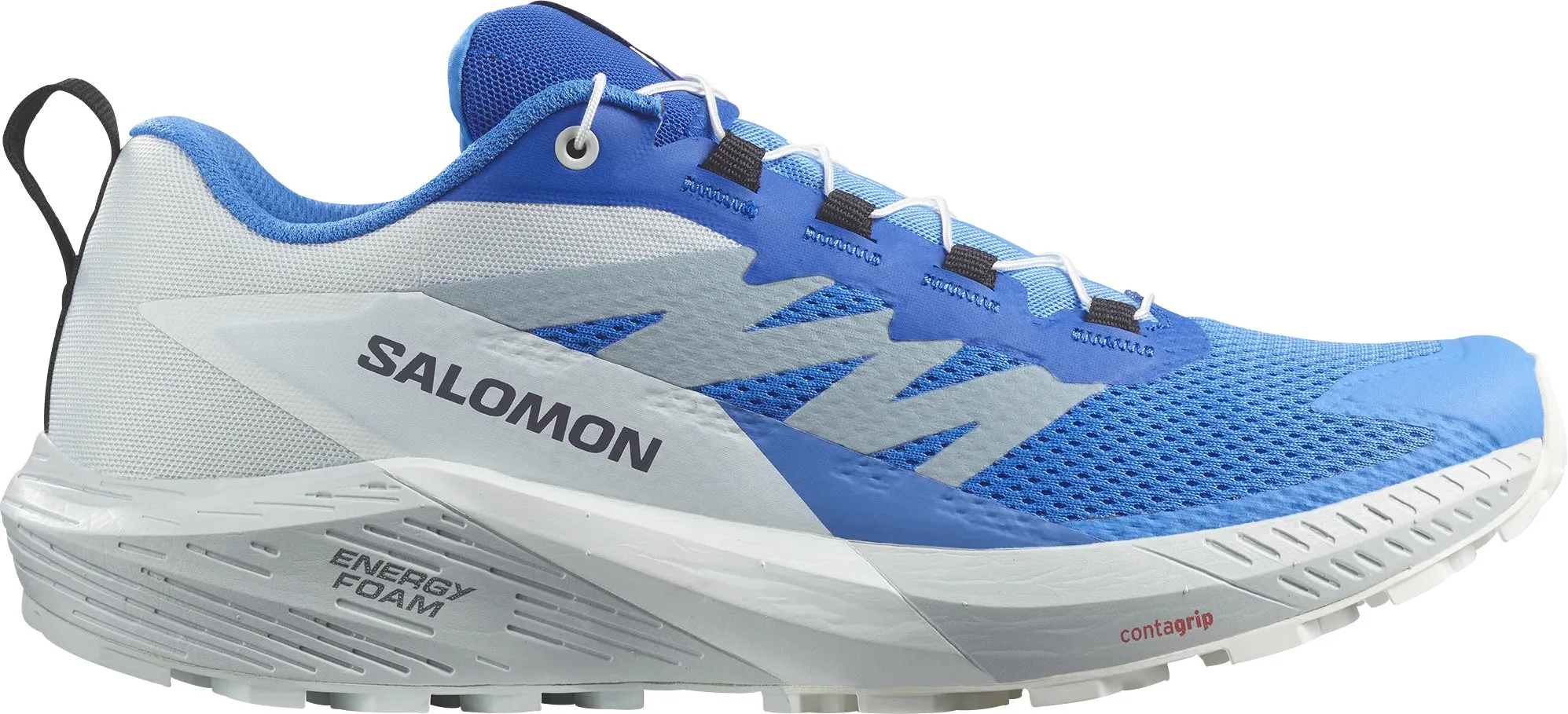 Salomon Sense Ride 5 Mens Trail Running Shoes - Blue Running
