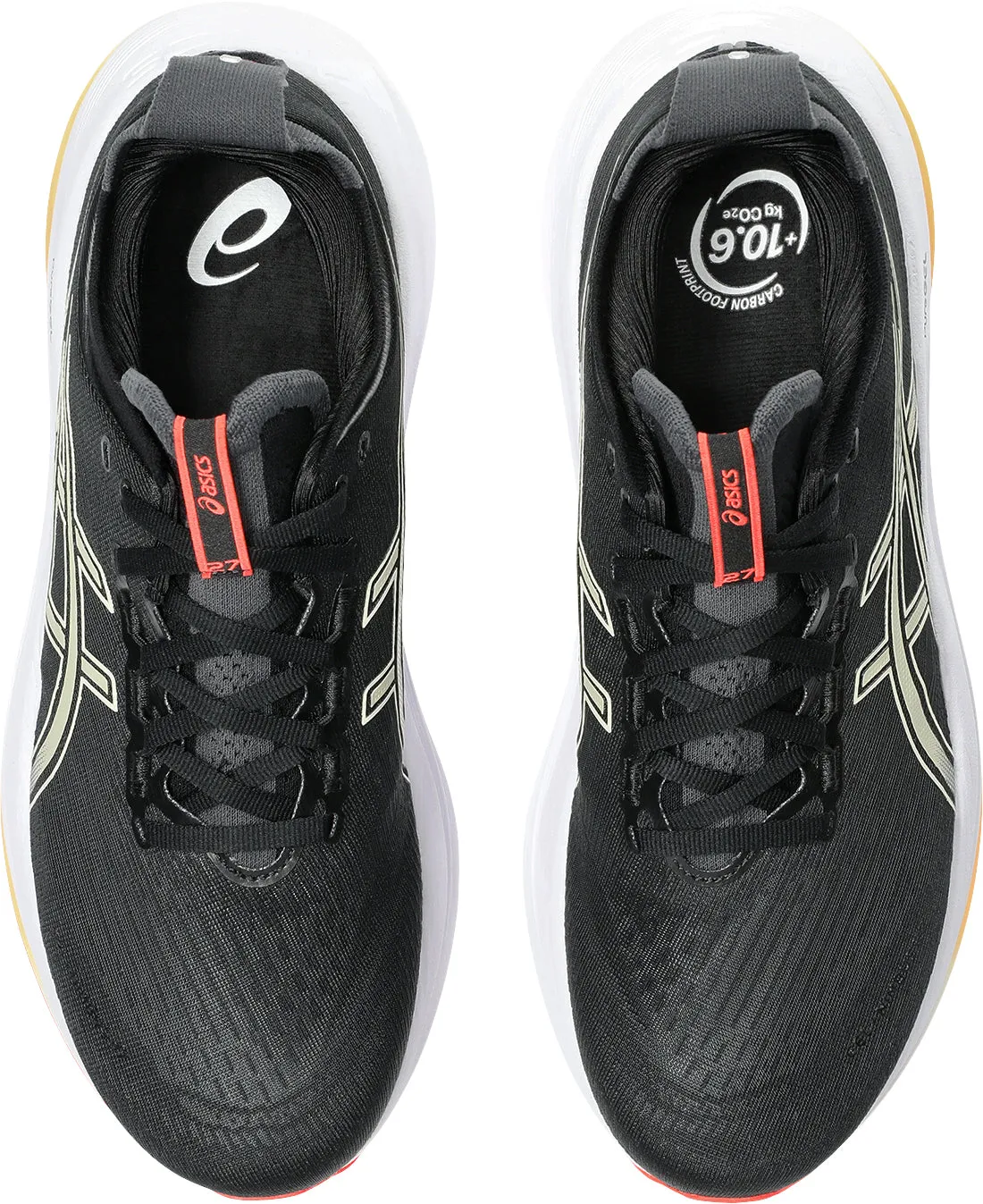 Fast Track Asics Gel Nimbus 27 Mens Running Shoes - Black