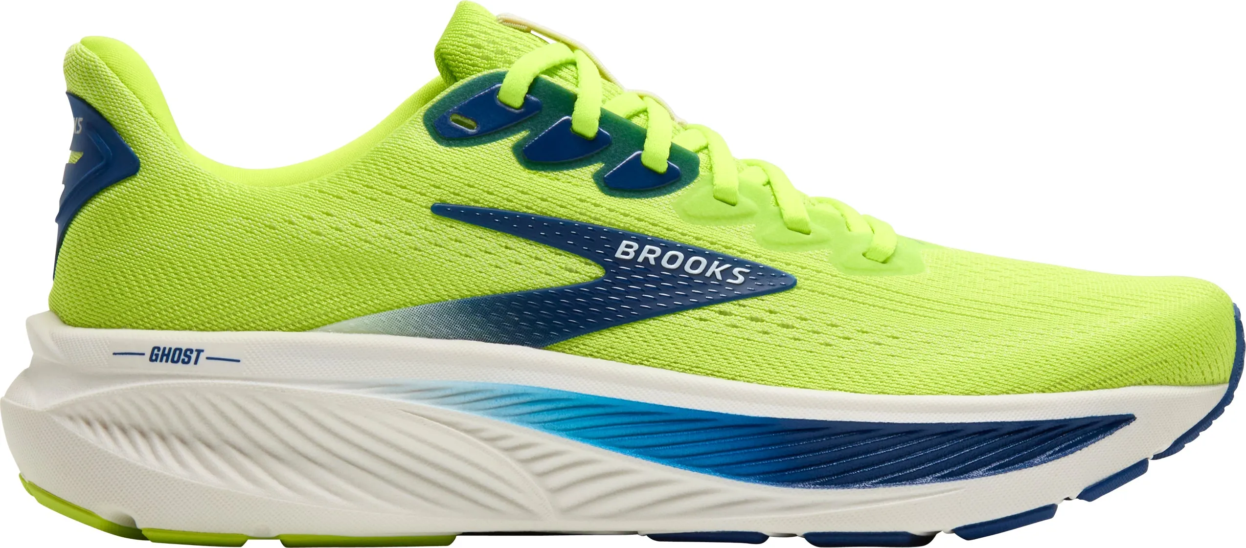 Stable Step Brooks Ghost 17 Mens Running Shoes - Green