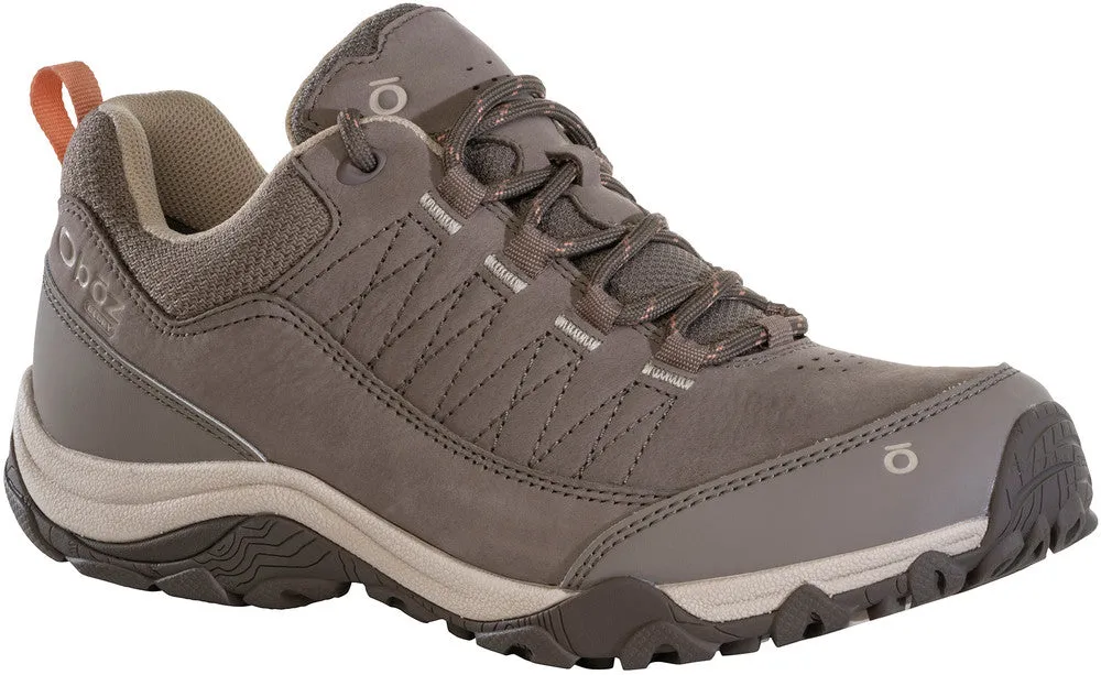 Oboz Ousel Low Waterproof (Women's) - Cinder Stone suitable for wide feet