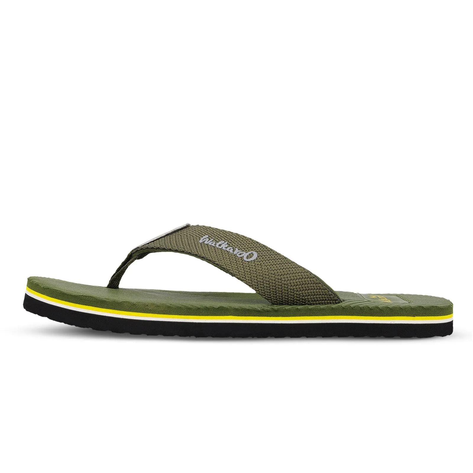 Men's Flip-Flop Slippers - WC4235 Olive Park Day Style