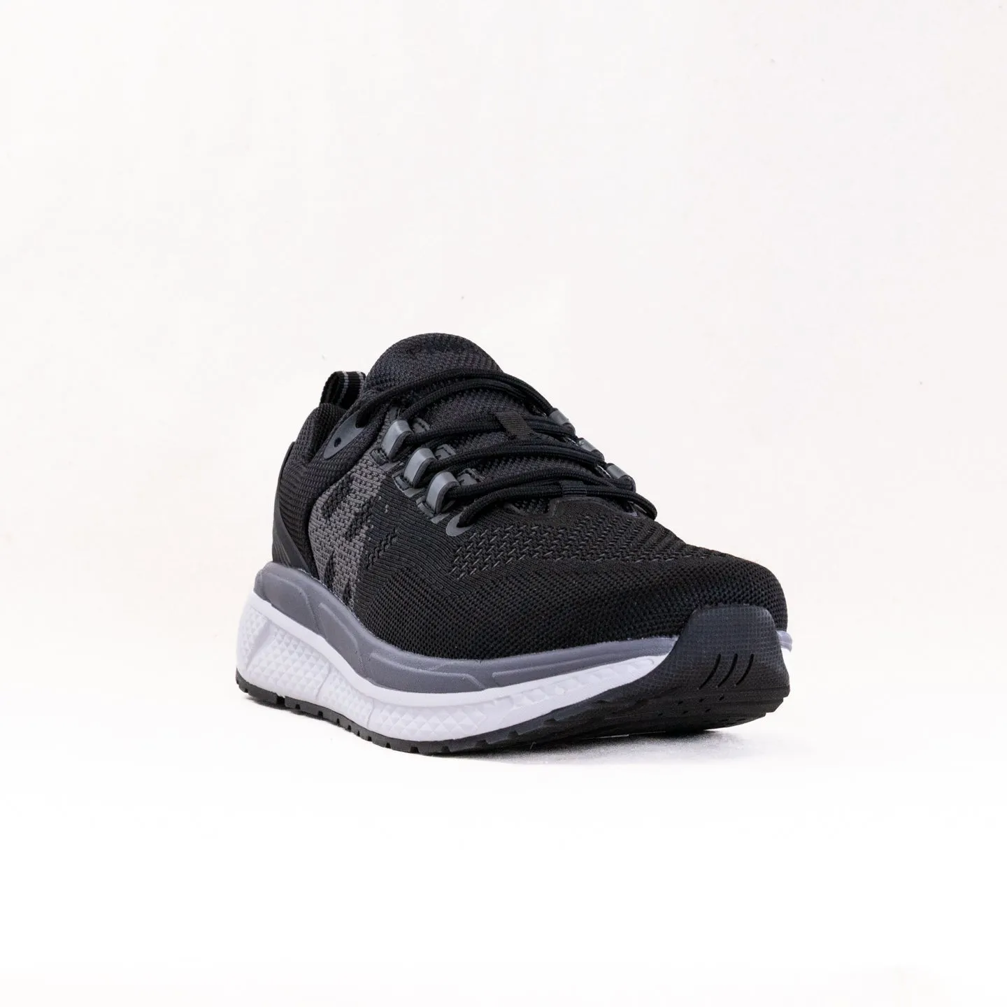 Propet Ultra 267 (Men's) - Black/Grey Comfort Technology foot sweat management
