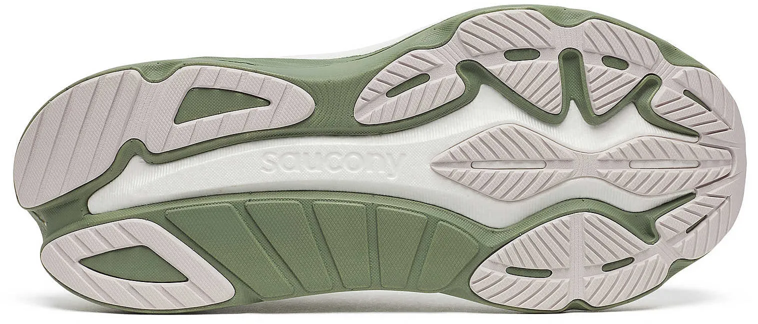 Saucony Hurricane 24 Mens Running Shoes - White Urban Chill