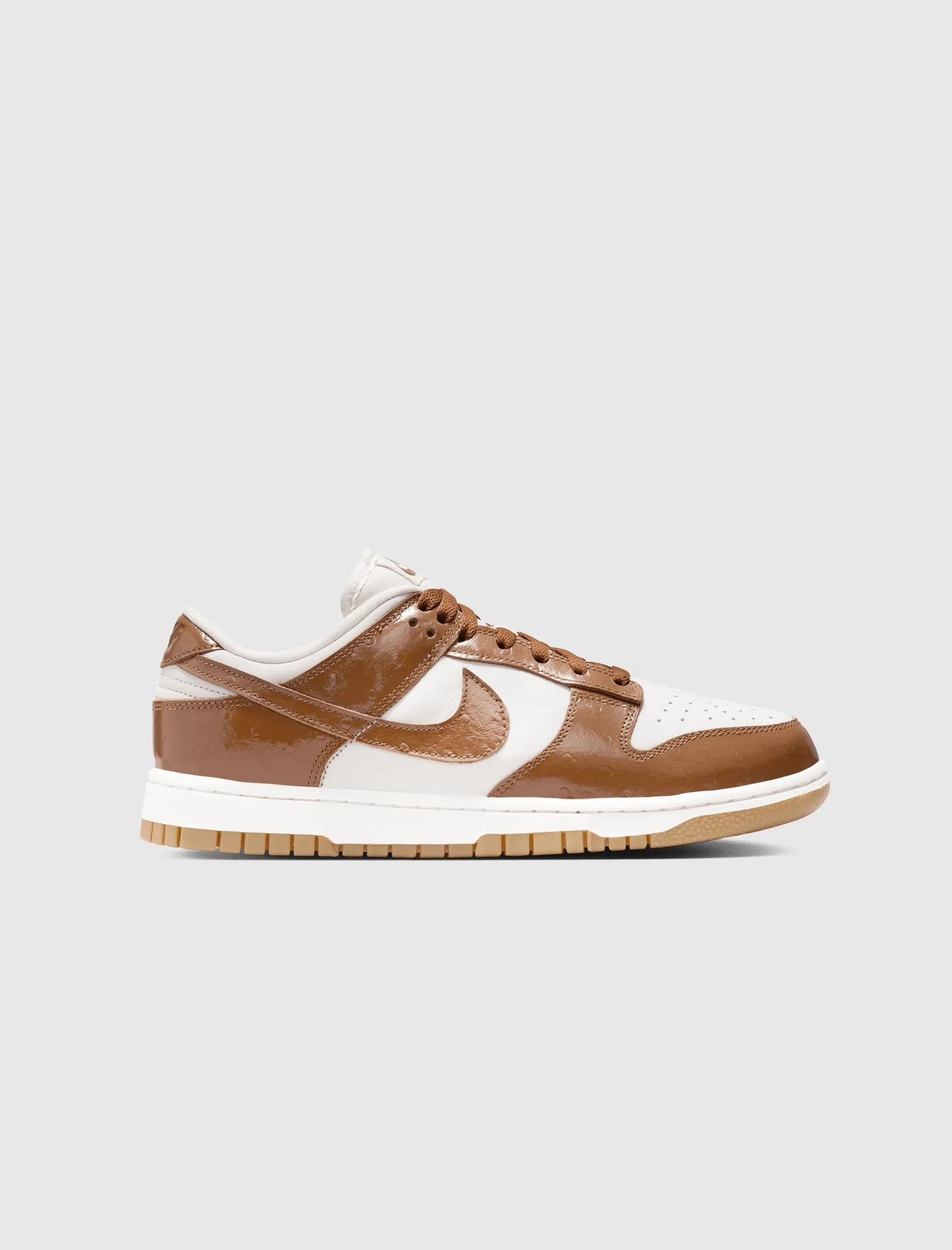 Satin Glow Walking WOMEN'S NIKE DUNK LOW LX "ALE BROWN OSTRICH"