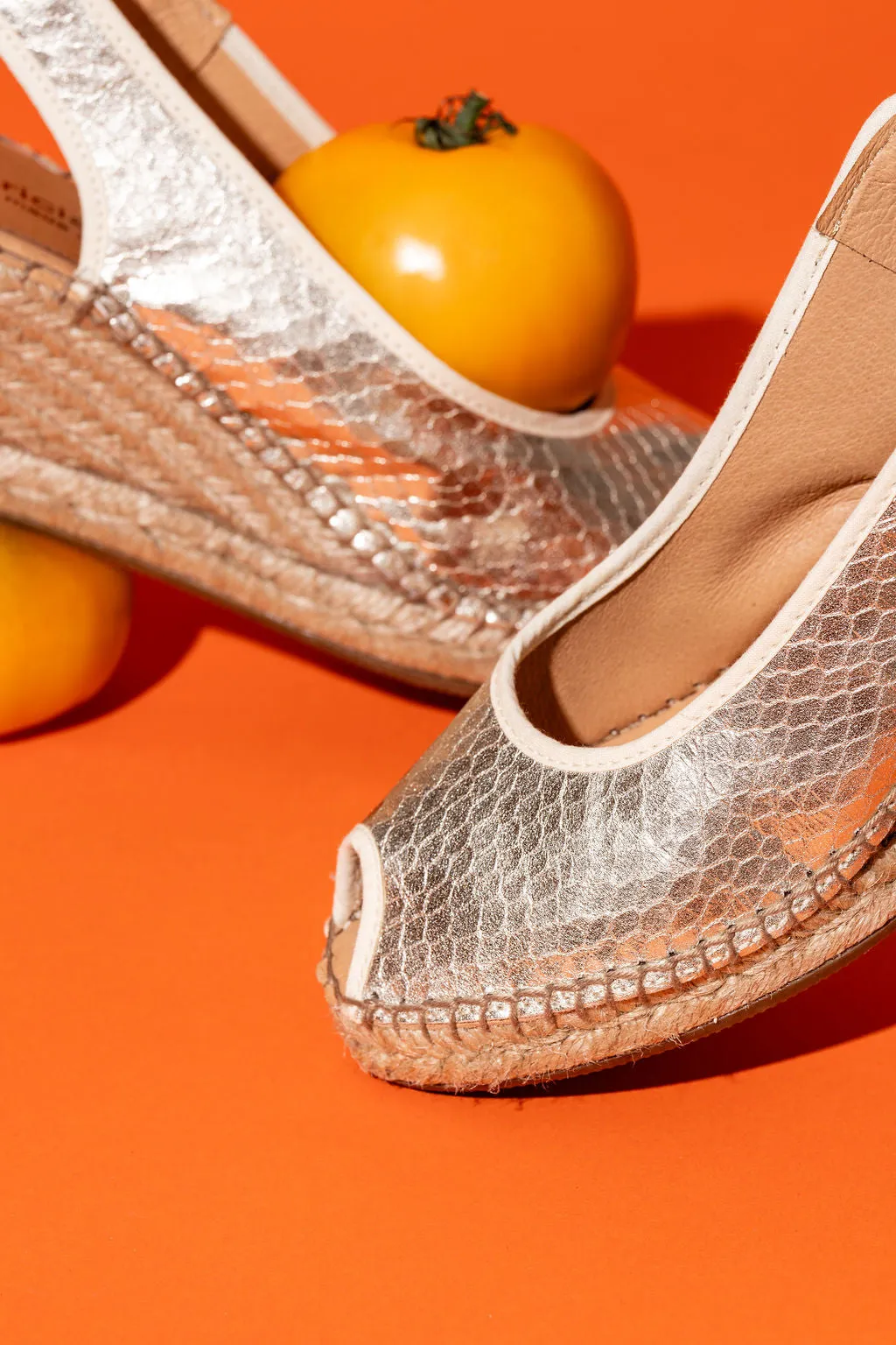 Nicola Peep Toe Espadrille All Seasons