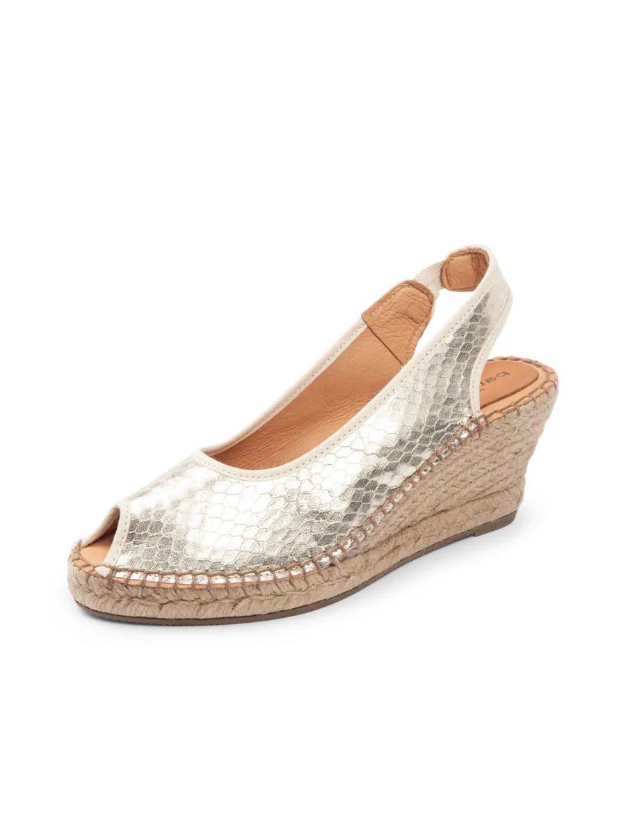 Soft Touch Nicola Peep Toe Espadrille