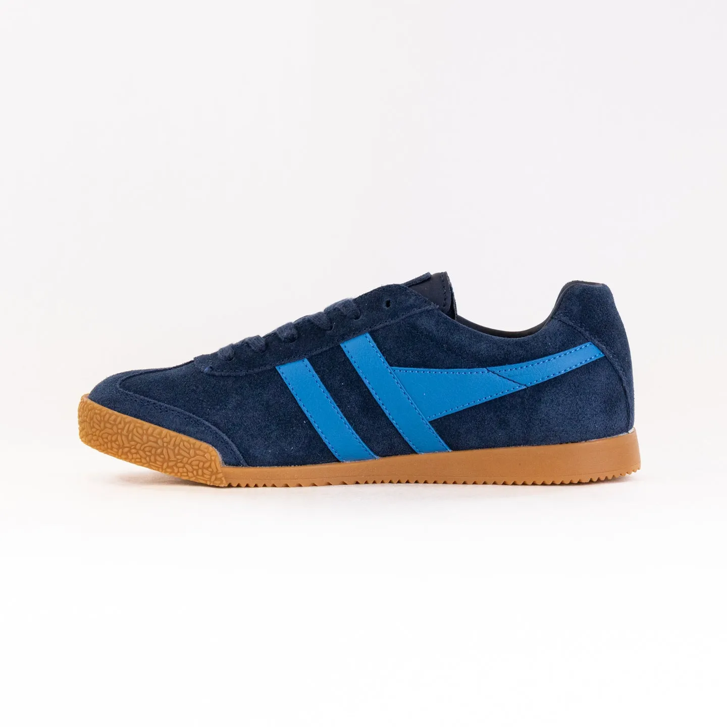 Lightweight Design Gola Classics Harrier Suede Sneaker (Men's) - Navy/Santorini