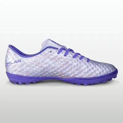 Nivia Oslar 3.0 TURF Football Shoes for Men (Silver) Fast Recovery Speed Power