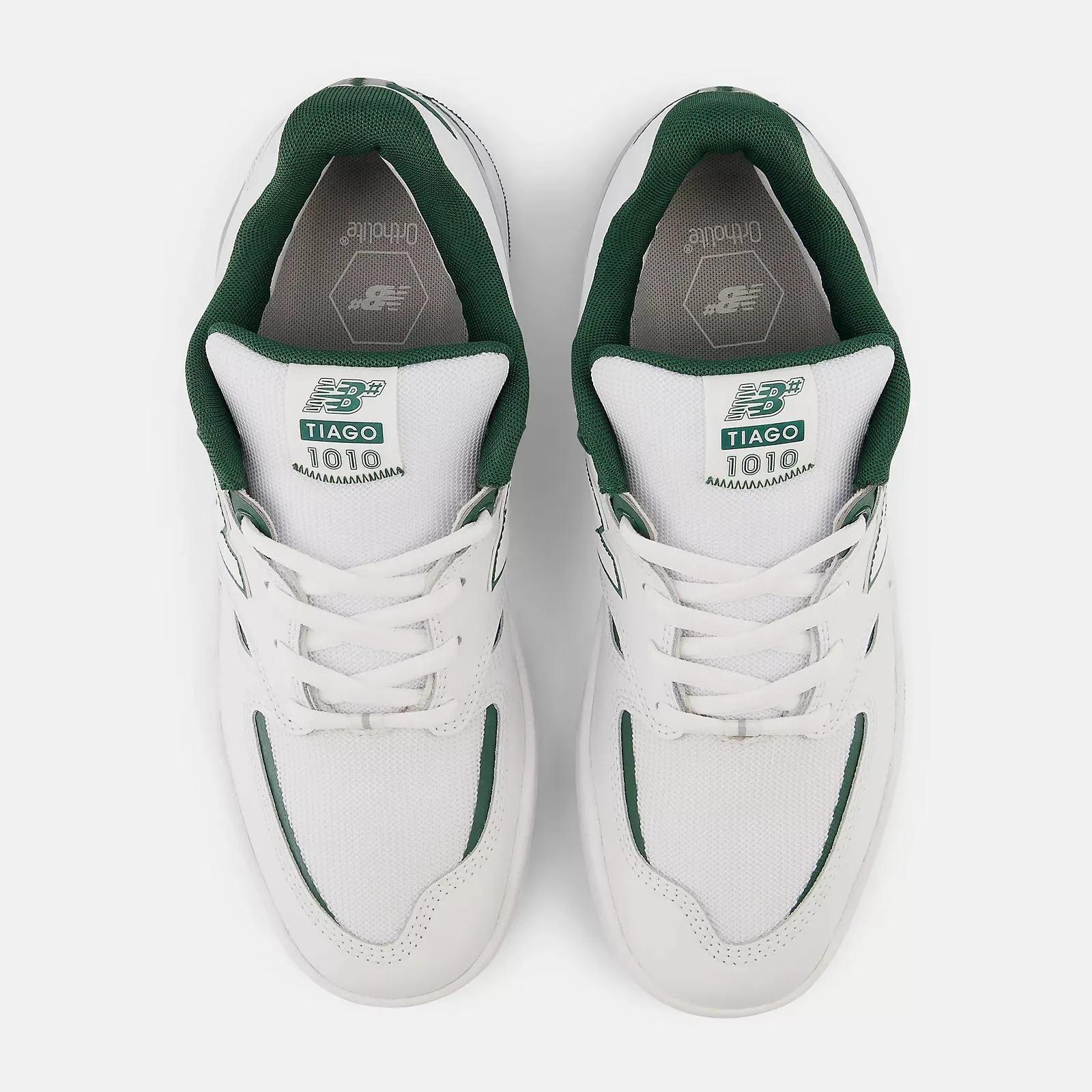 New Balance Numeric 1010 Tiago Lemos Skateboard Shoe - White/Green Pro Level Performance