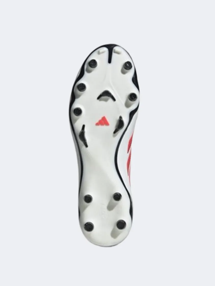 Adidas Copa Pure Iii League FG MG Men Football Shoes White/Red/Black Foot Traction Ankle Zone