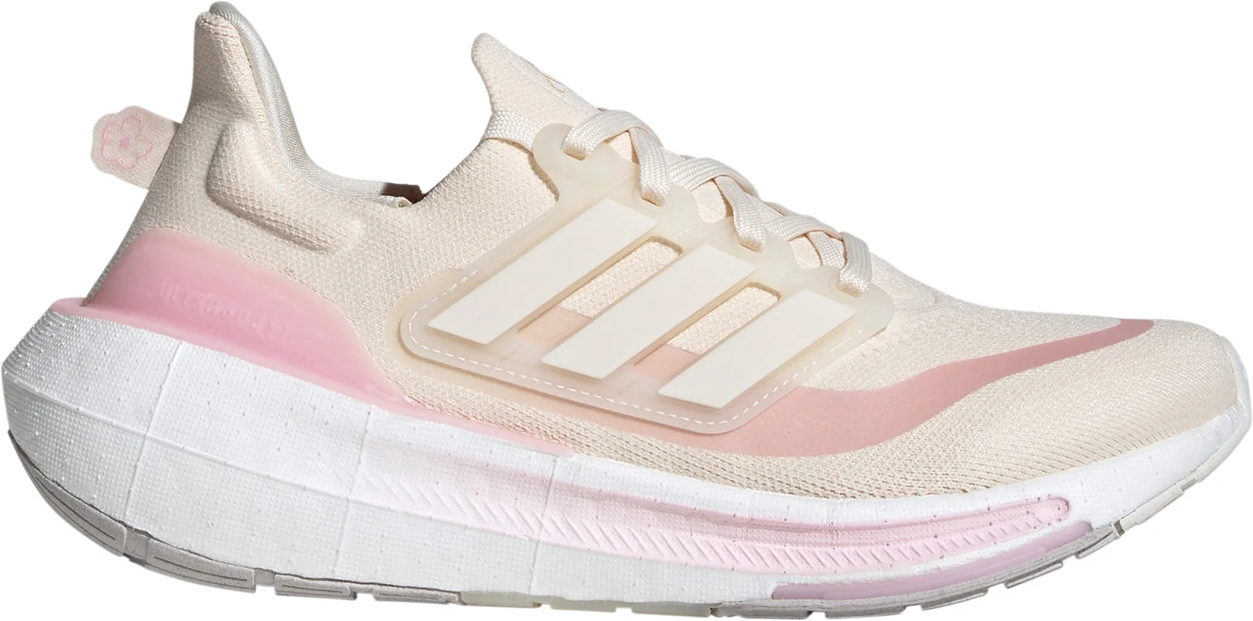 Month Strong Mix Hue adidas Ultra Boost Light Womens Running Shoes - Pink