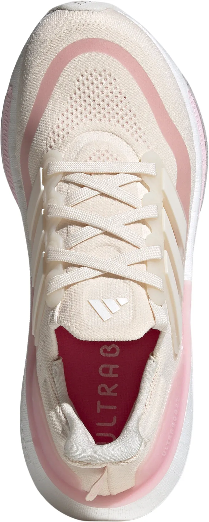 adidas Ultra Boost Light Womens Running Shoes - Pink Molded Insole