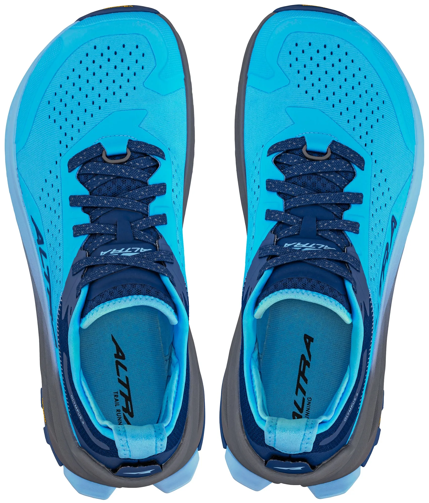 Altra Olympus 6 Mens Trail Running Shoes - Blue Gloss Finish