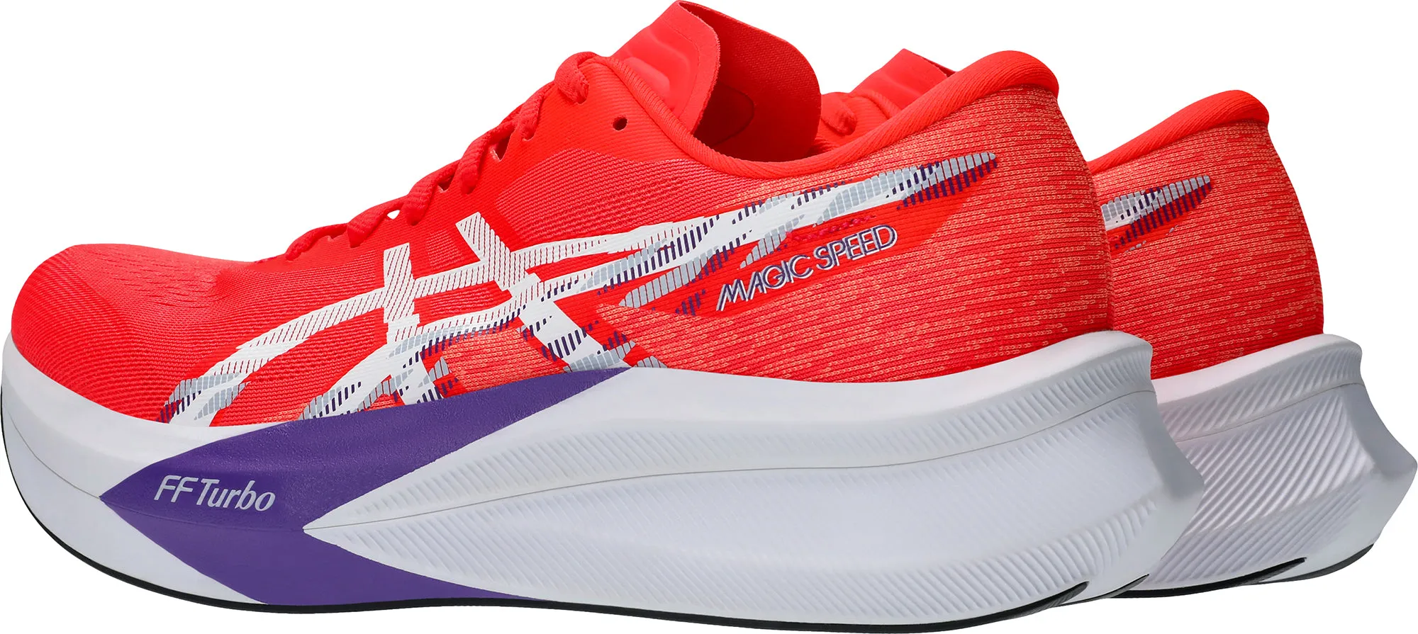 Asics Magic Speed 4 Mens Running Shoes - Red Pilates Cool Rich Jewel