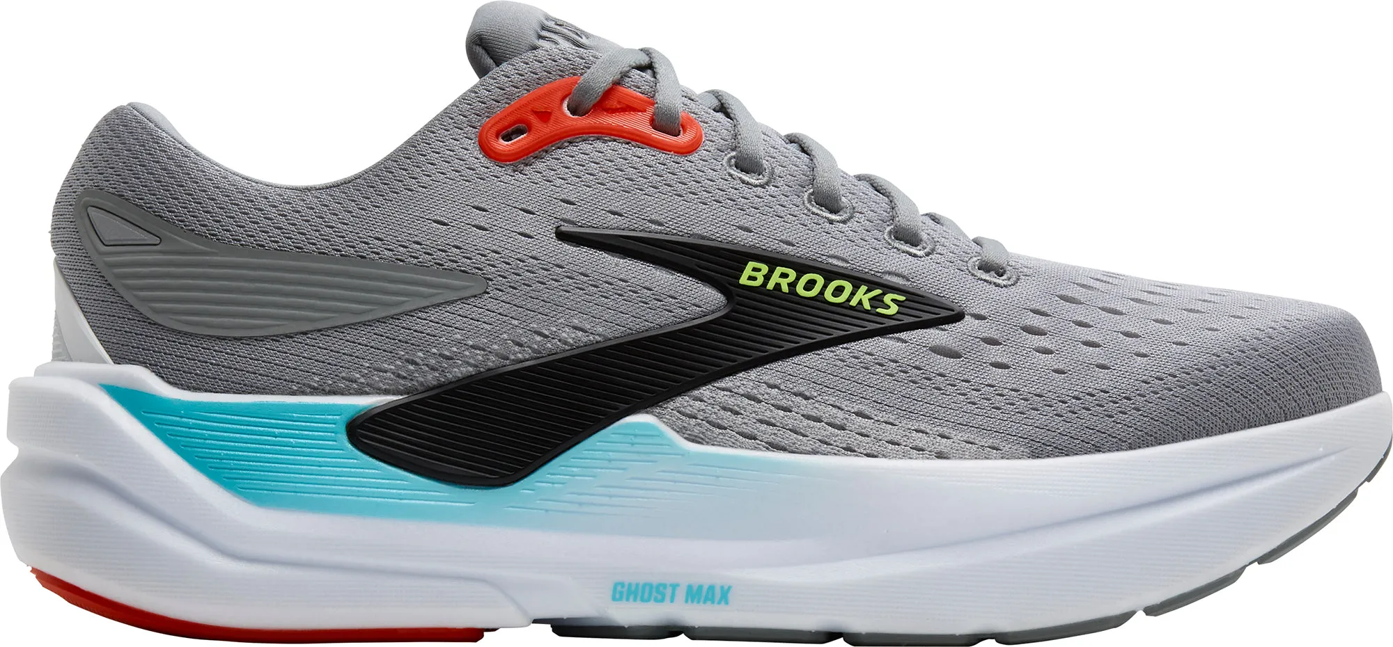 Silent Walk Brooks Ghost Max 3 Mens Running Shoes - Grey