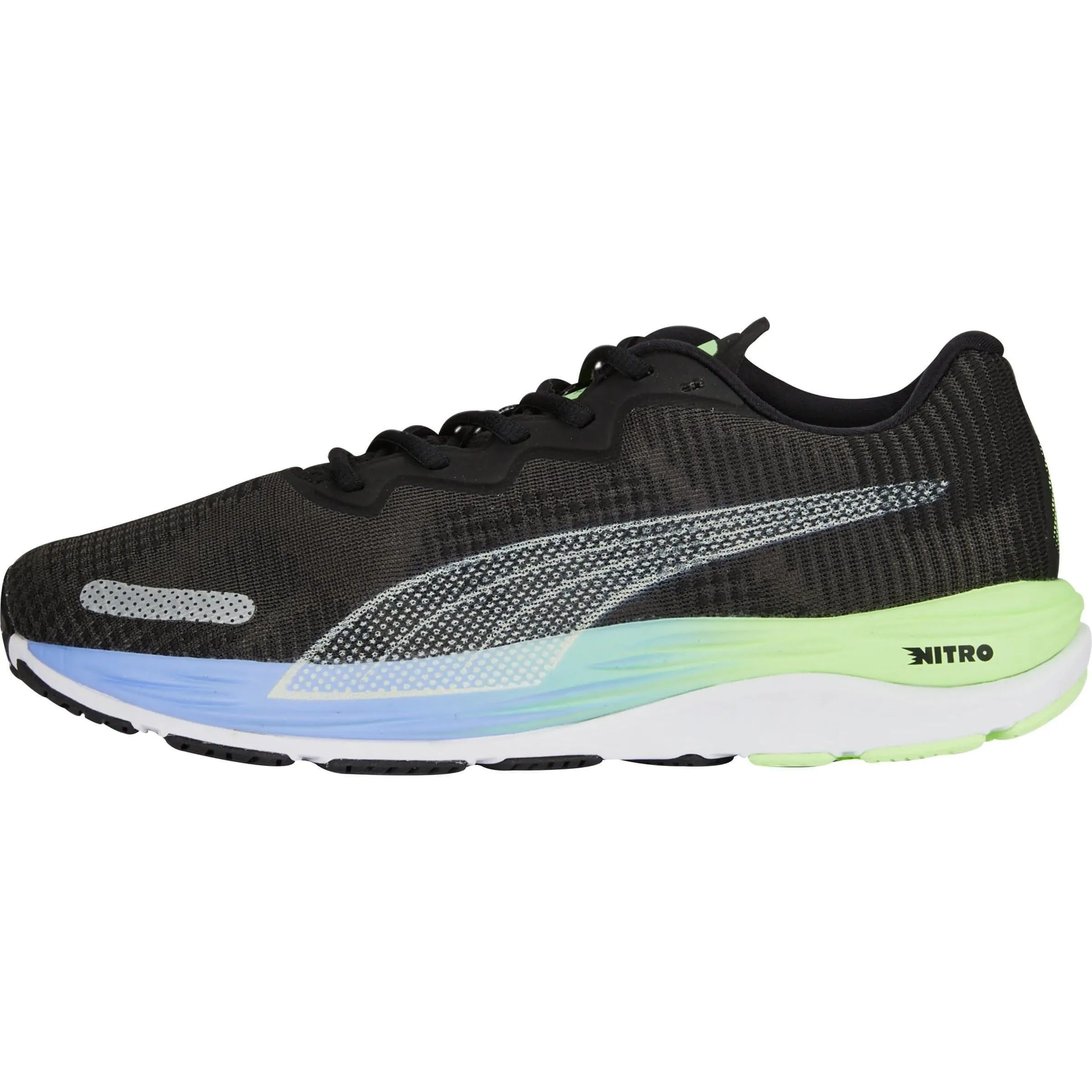 Field Fast Puma Velocity Nitro 2 Fade Mens Running Shoes - Black