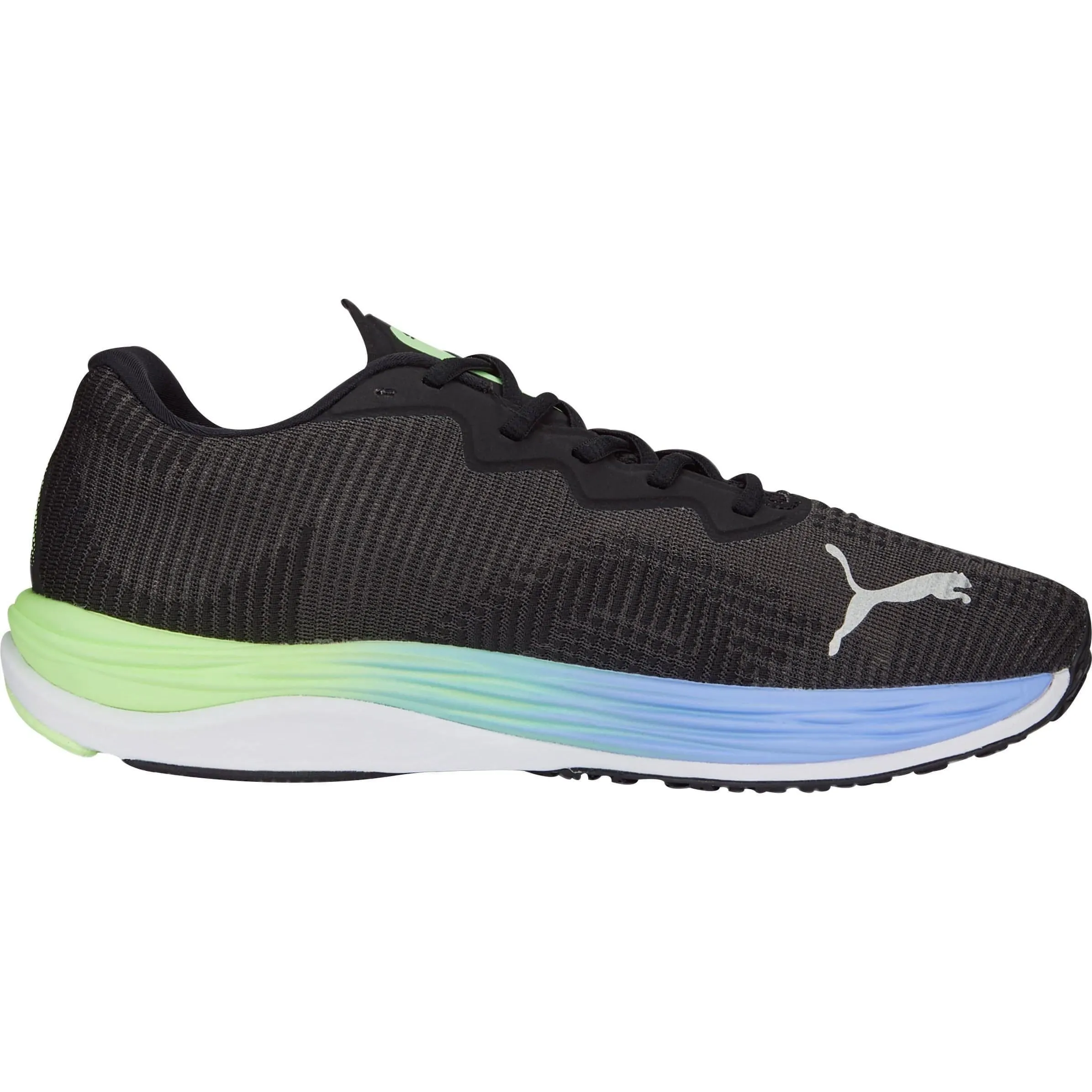 Comfortable Wear Puma Velocity Nitro 2 Fade Mens Running Shoes - Black
