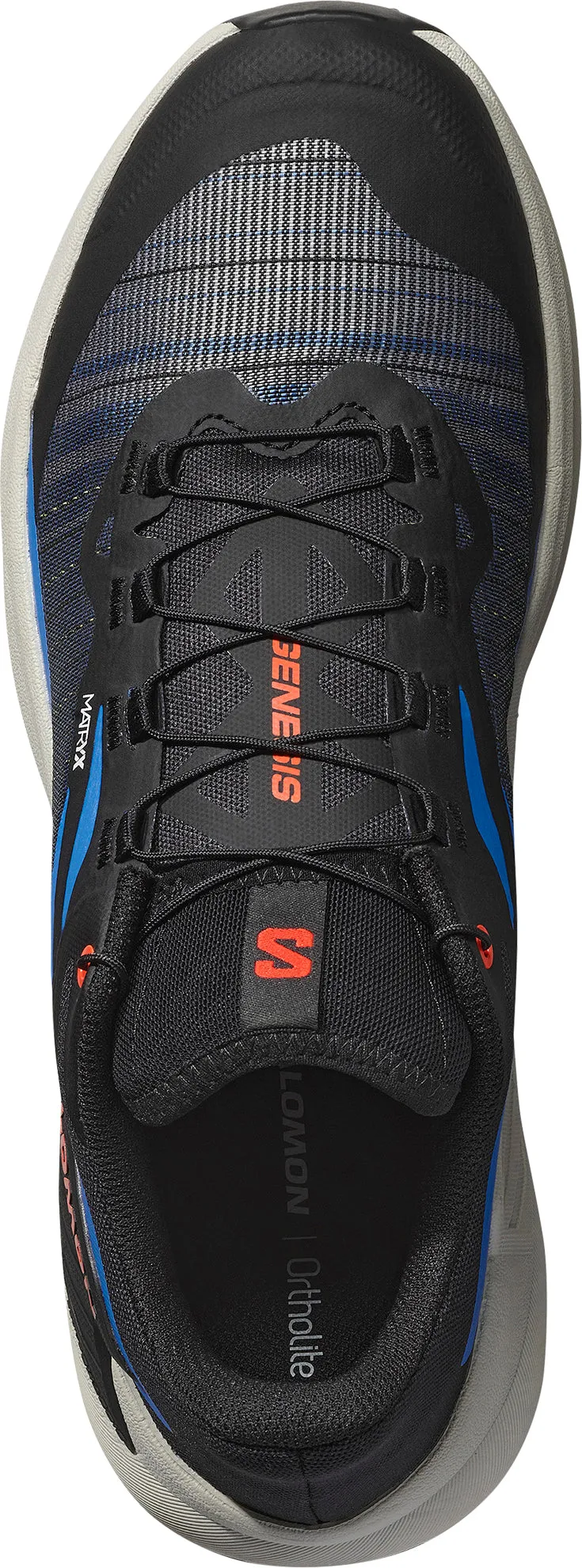 Salomon Genesis Mens Trail Running Shoes - Black Fight Mode Pool Time