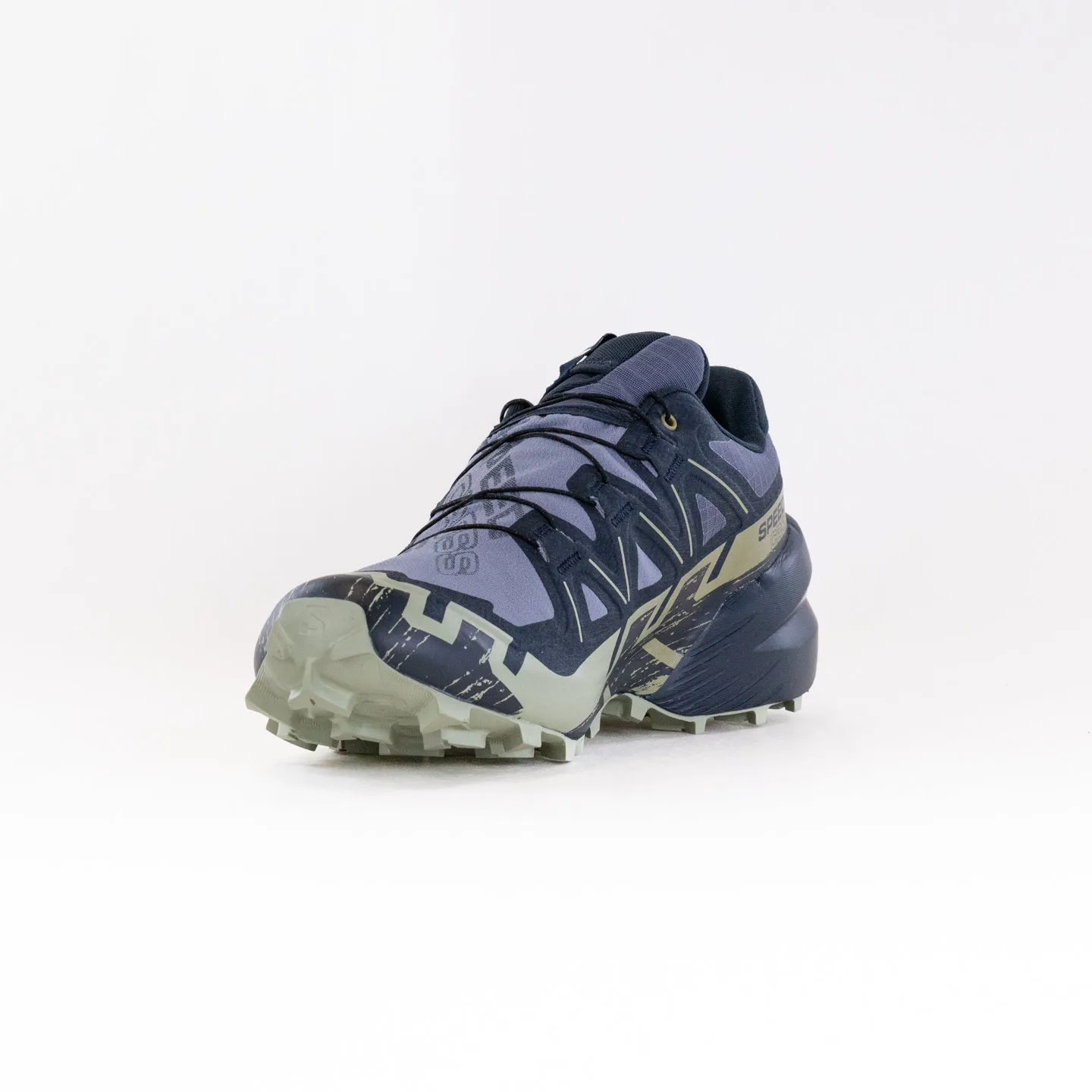 SALOMON SPEEDCROSS 6 GTX (Men's) - Grisaille/Carbon/Tea Comfort Trekking Waterproof Protection