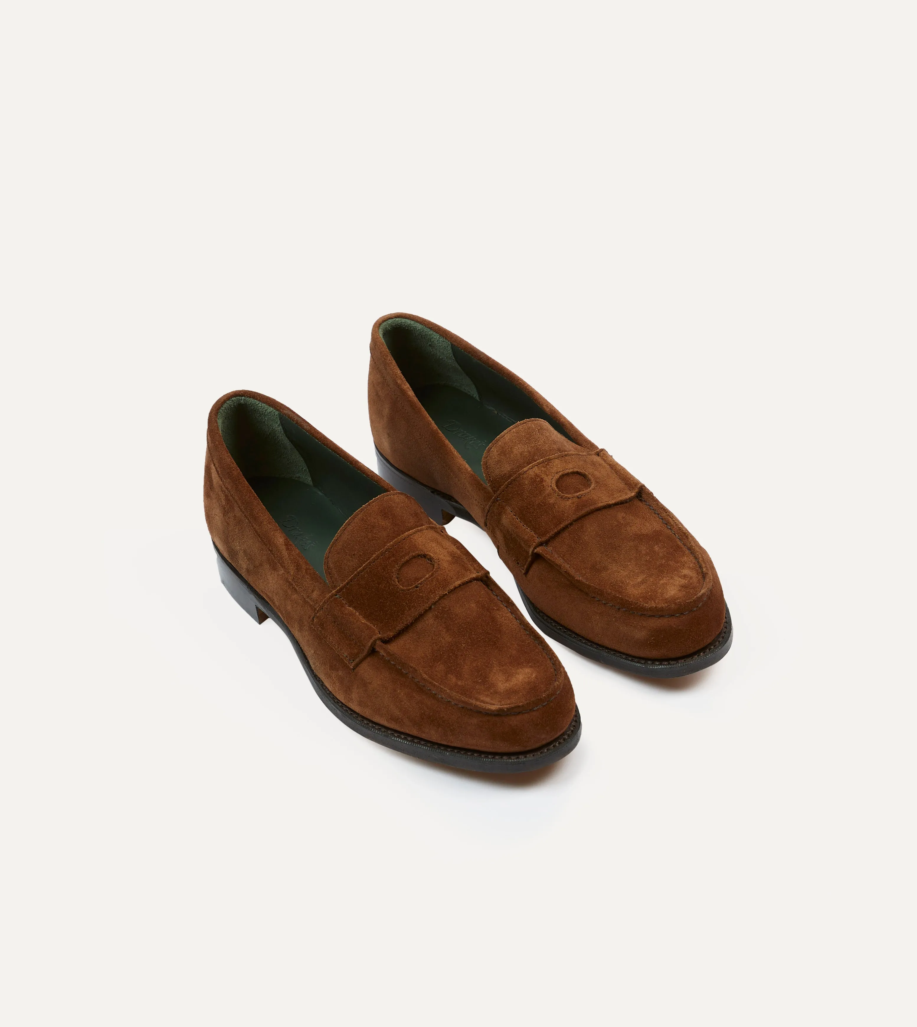 Every Step Snuff Suede Charles Mk II Goodyear Welted Penny Loafer