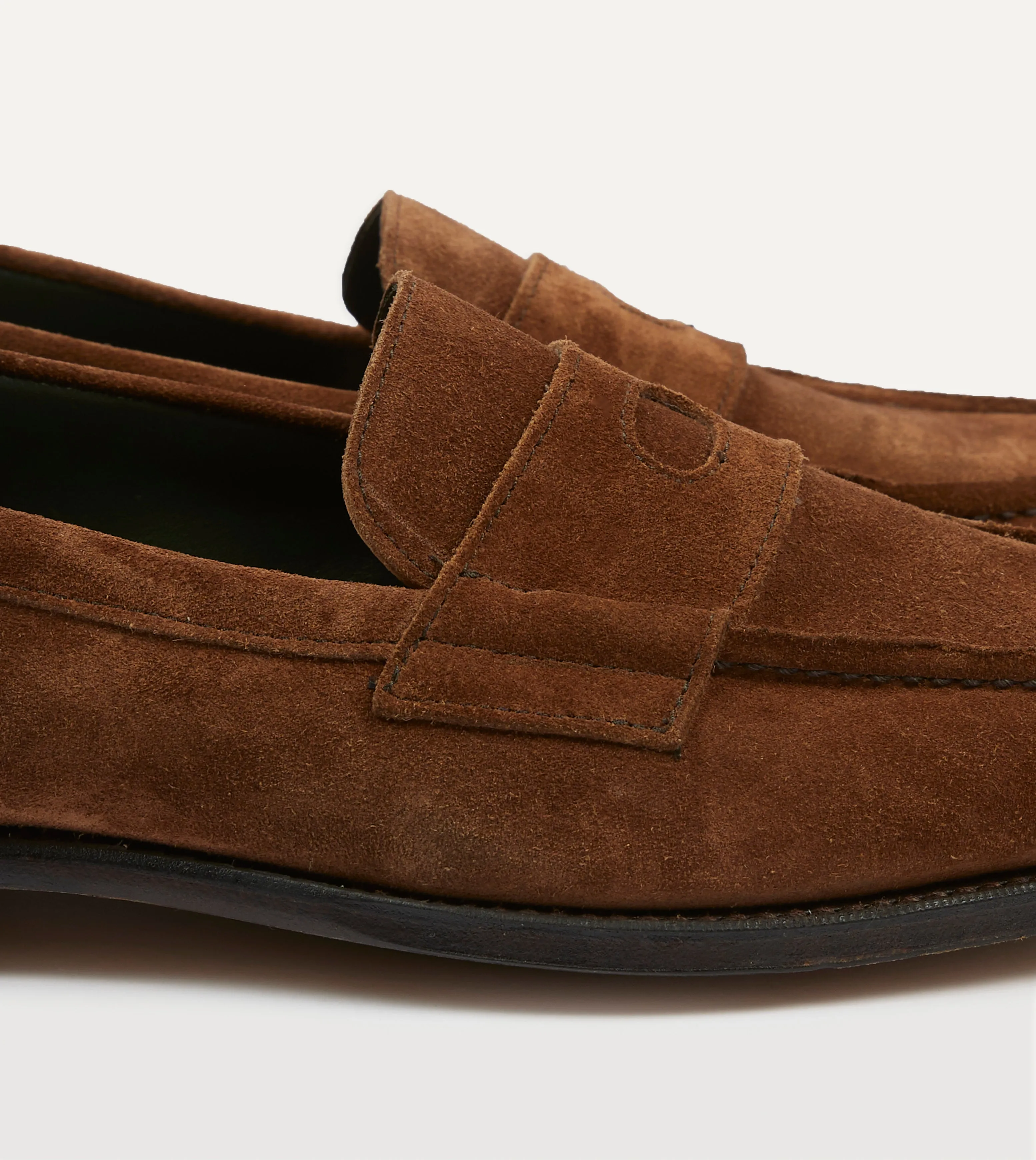 Snuff Suede Charles Mk II Goodyear Welted Penny Loafer Durable Build Minimalist Fans