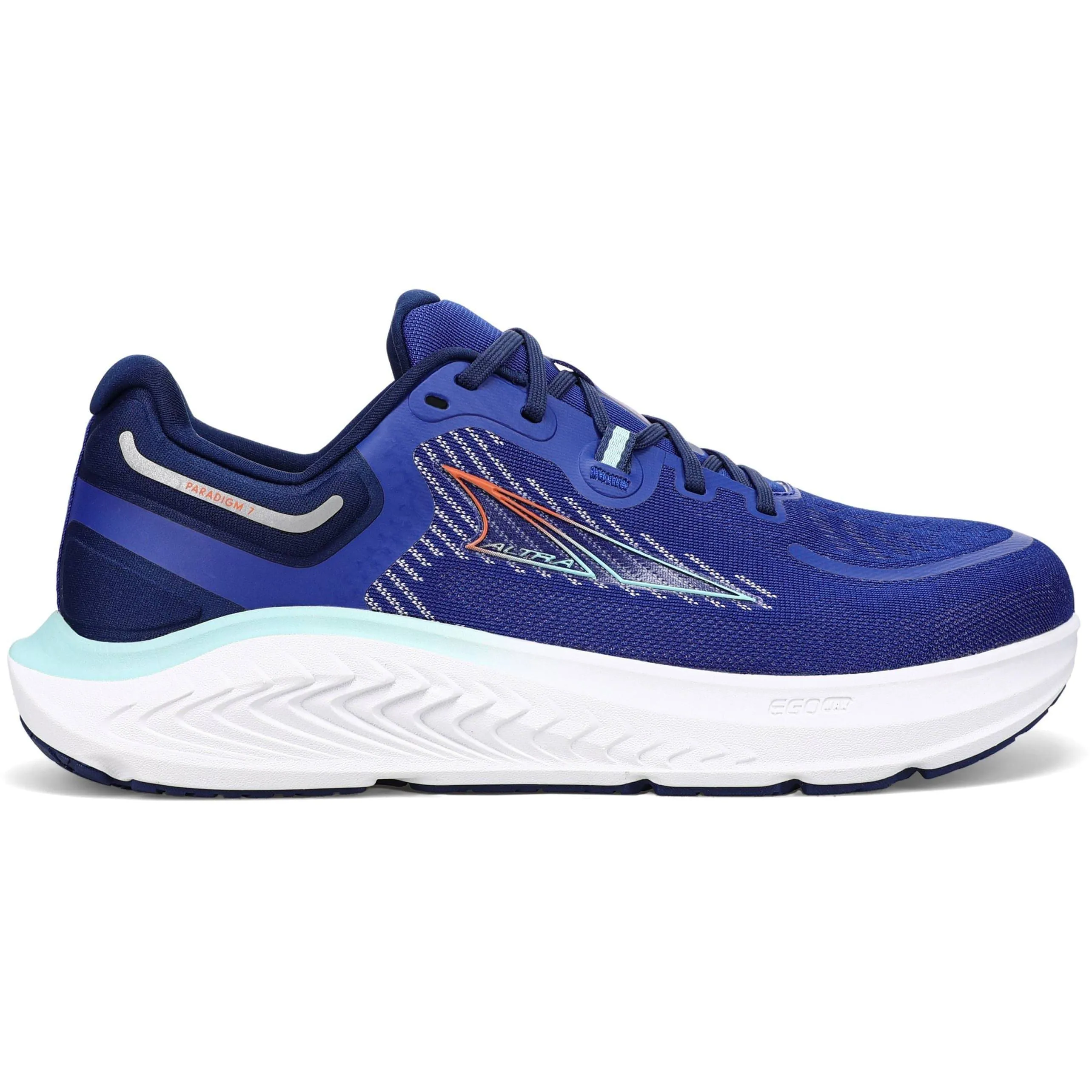 Bright tone Firm Edge Altra Paradigm 7 Mens Running Shoes - Blue