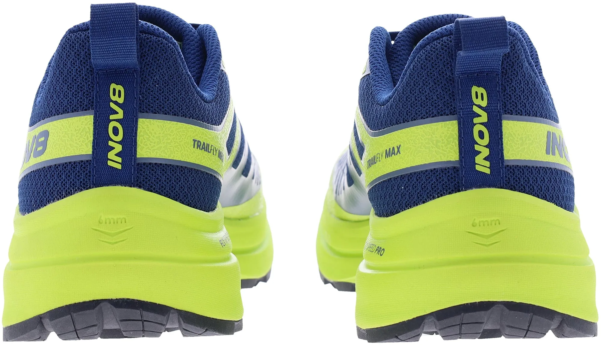 Inov8 TrailFly Max WIDE FIT Mens Trail Running Shoes - Blue Joy Mood Buckle Fit