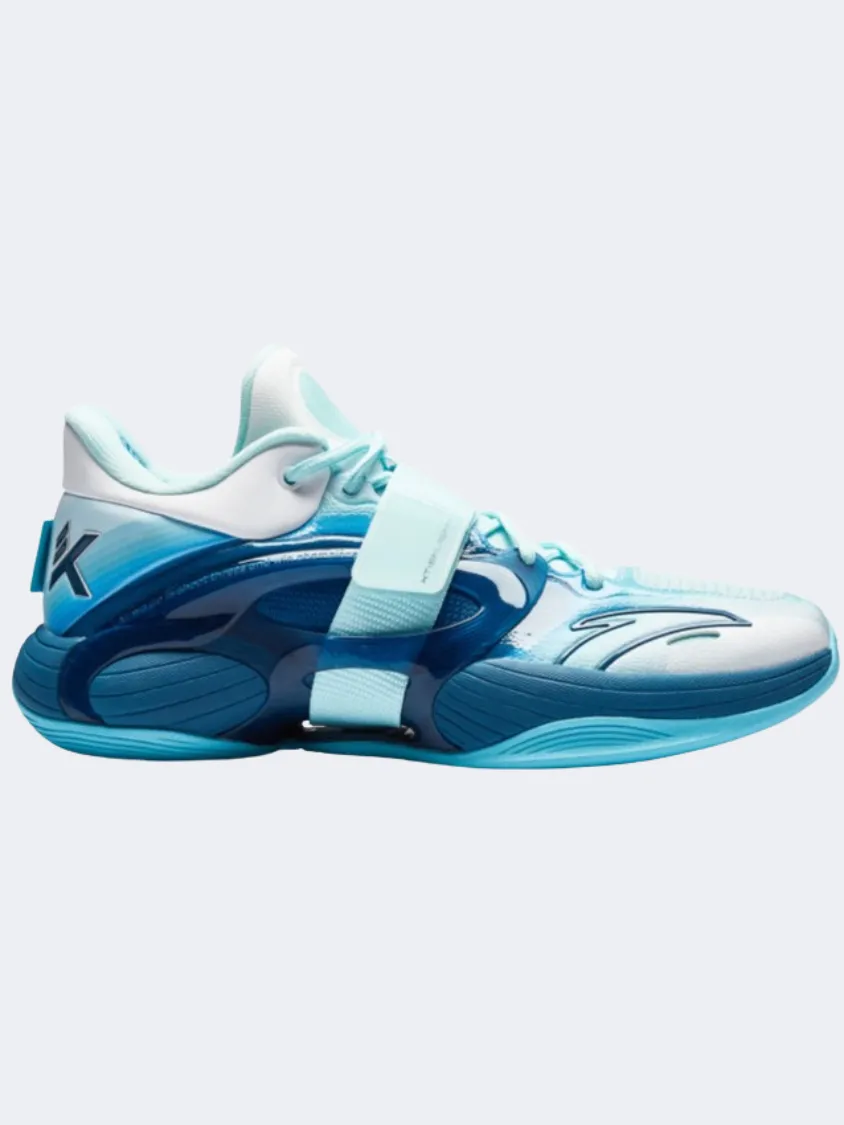 Anta Kt Splash 5 V2 Men Basketball Shoes Blue/Navy/White Enhanced Flexibility